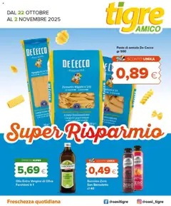 Anteprima del volantino Tigre Amico catalogo valido a partire dal 22.10.2025