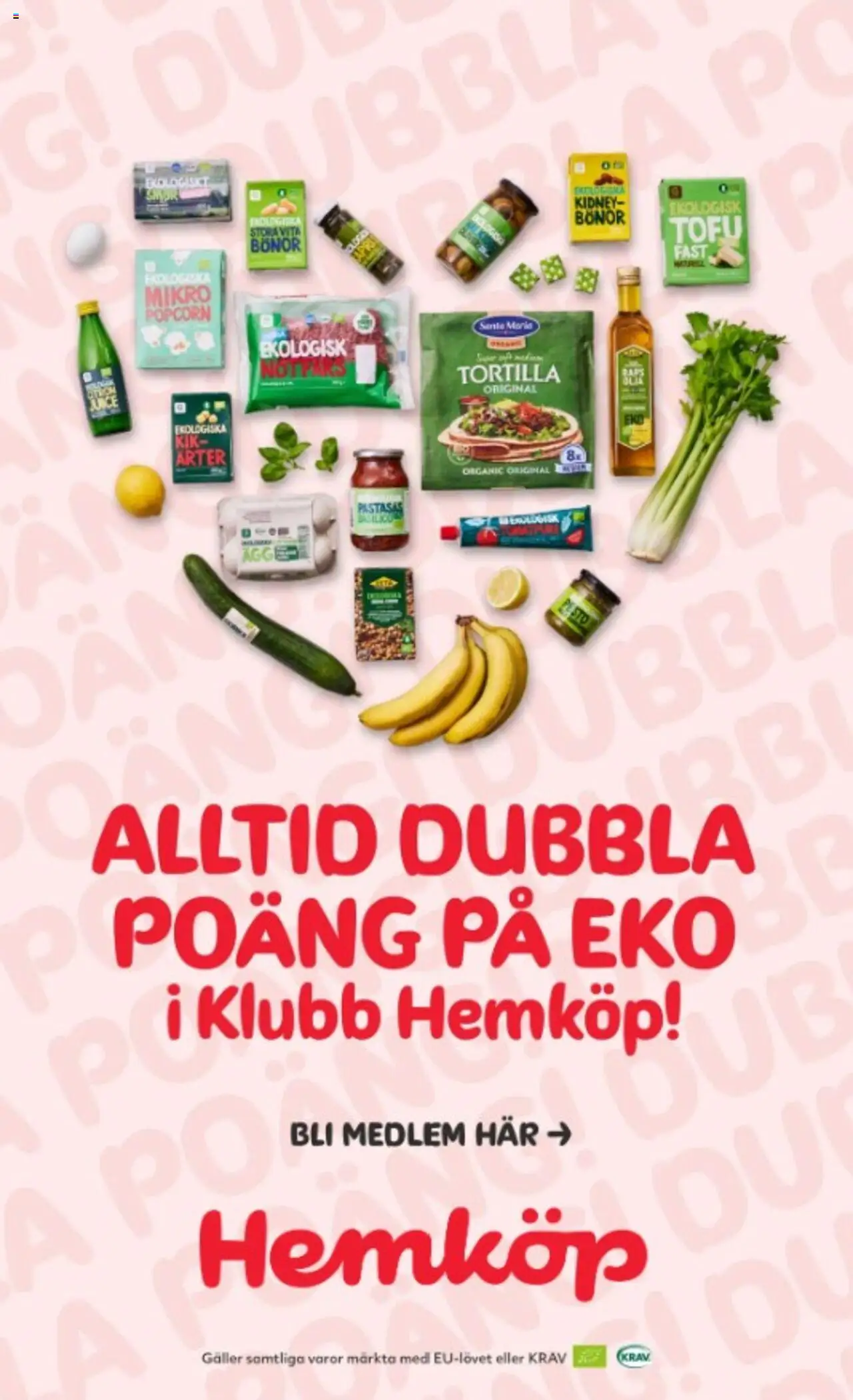 Hemköp reklamblad aktuell från 01.09.2025 | Sida: 13 | Produkter: Tortilla, Nötfärs, Olja, Popcorn