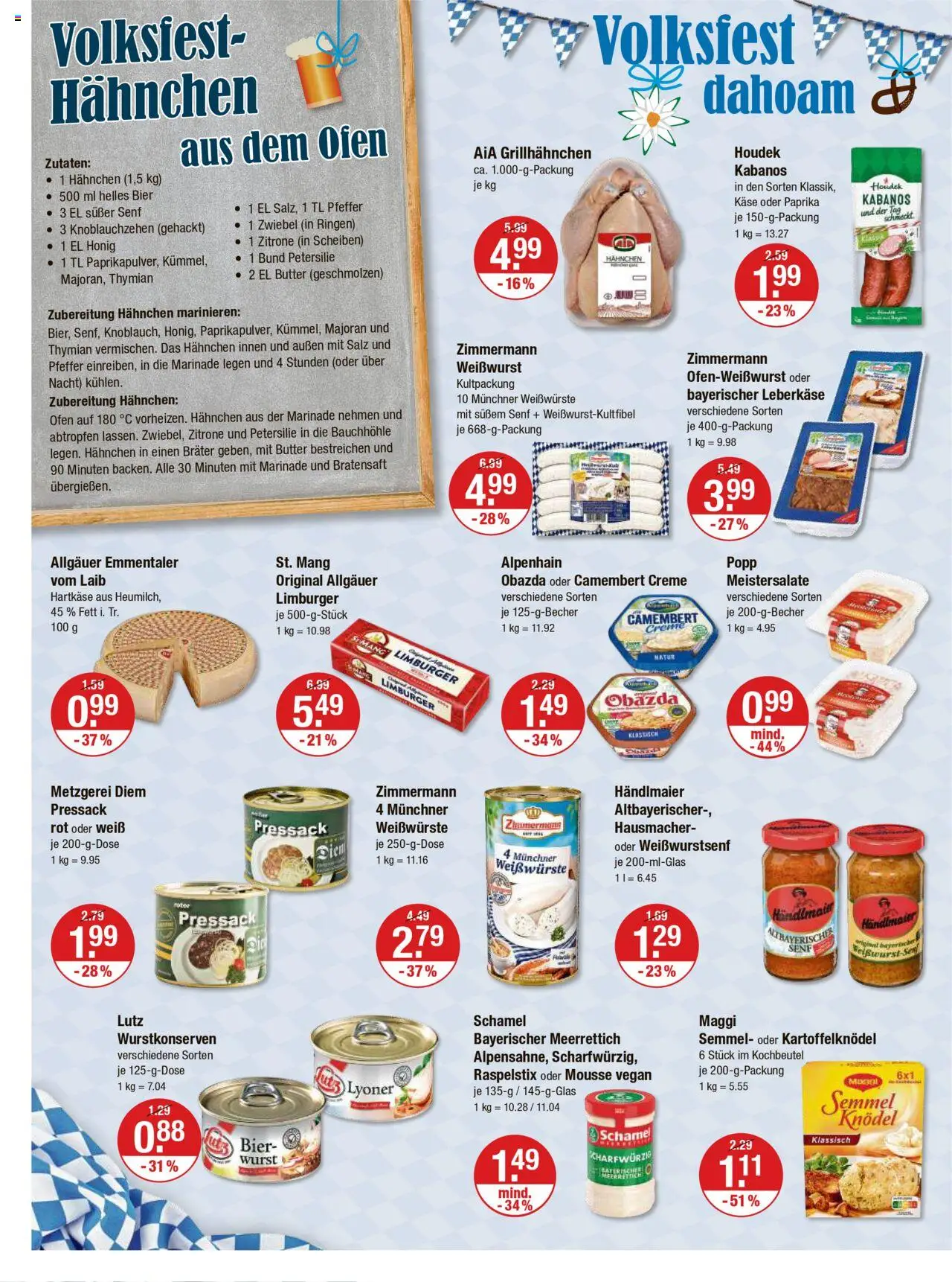 V-Markt - M&#252;nchen – gültig ab 11.09.2025 | Seite: 12 | Produkte: Maggi, Creme, Paprika, Wurst