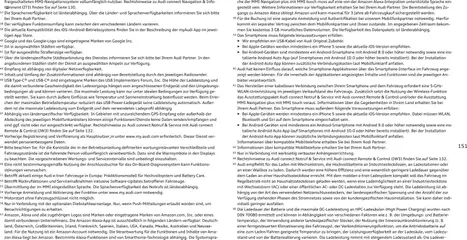 Audi Prospekt 	 ab 28.10.2025 gültig | Seite: 151 | Produkte: USB, Navigation, Iphone, Smartphone