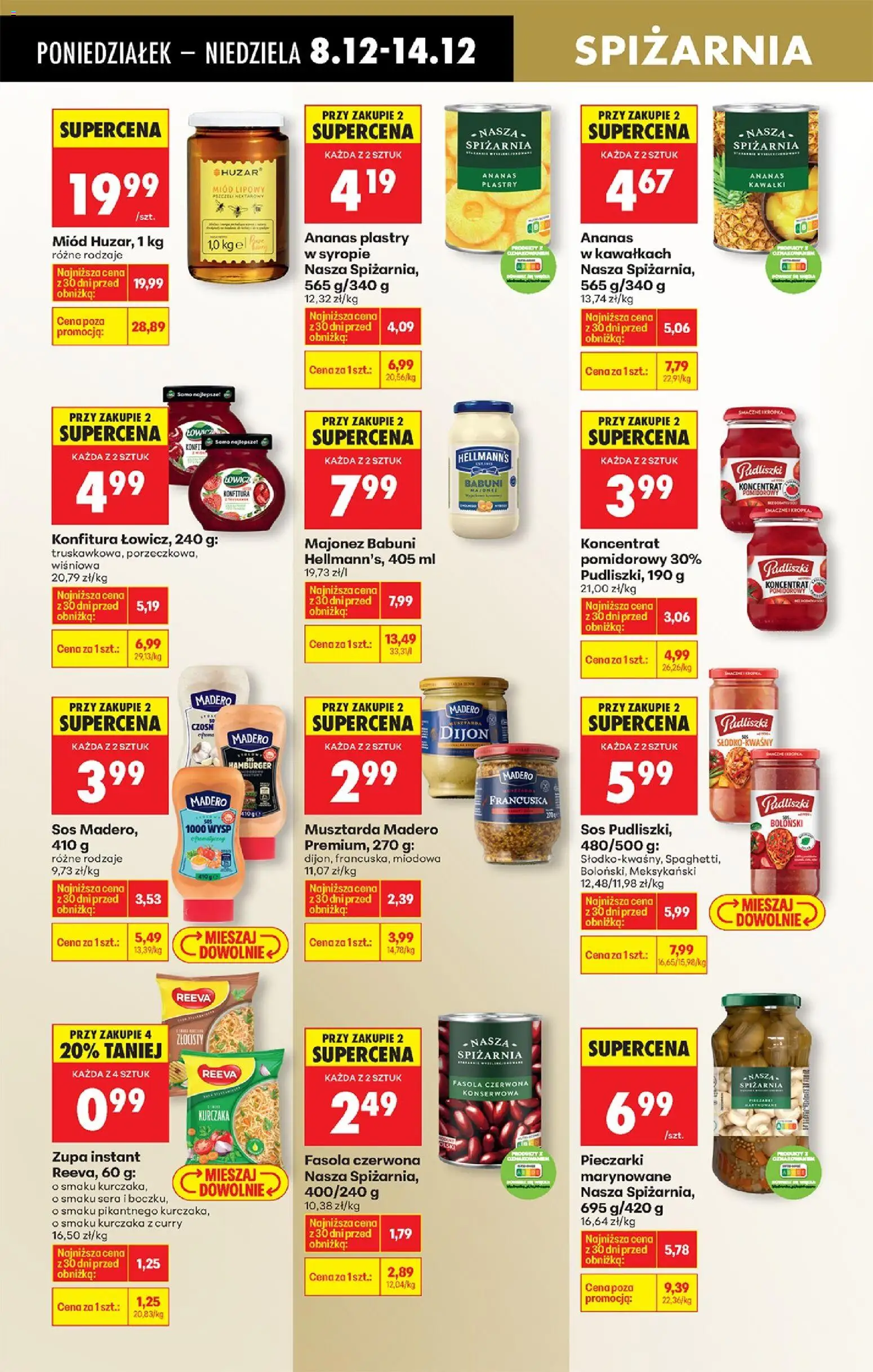 Biedronka gazetka od 08.12.2025 | Strona: 58 | Produkty: Kurczak, Zupa, Ananas, Sos