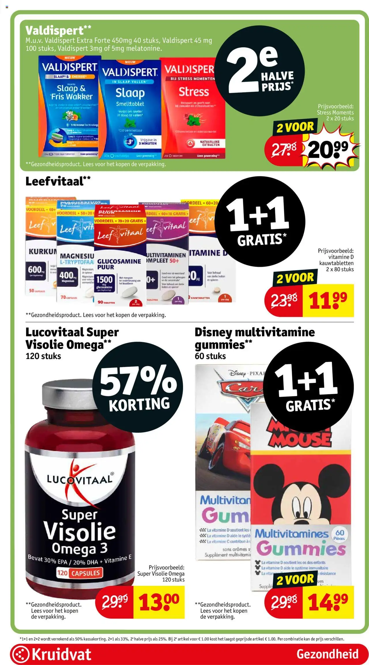  | Pagina: 53 | Producten: Káposztalevél, Kan, La, Vitamine D