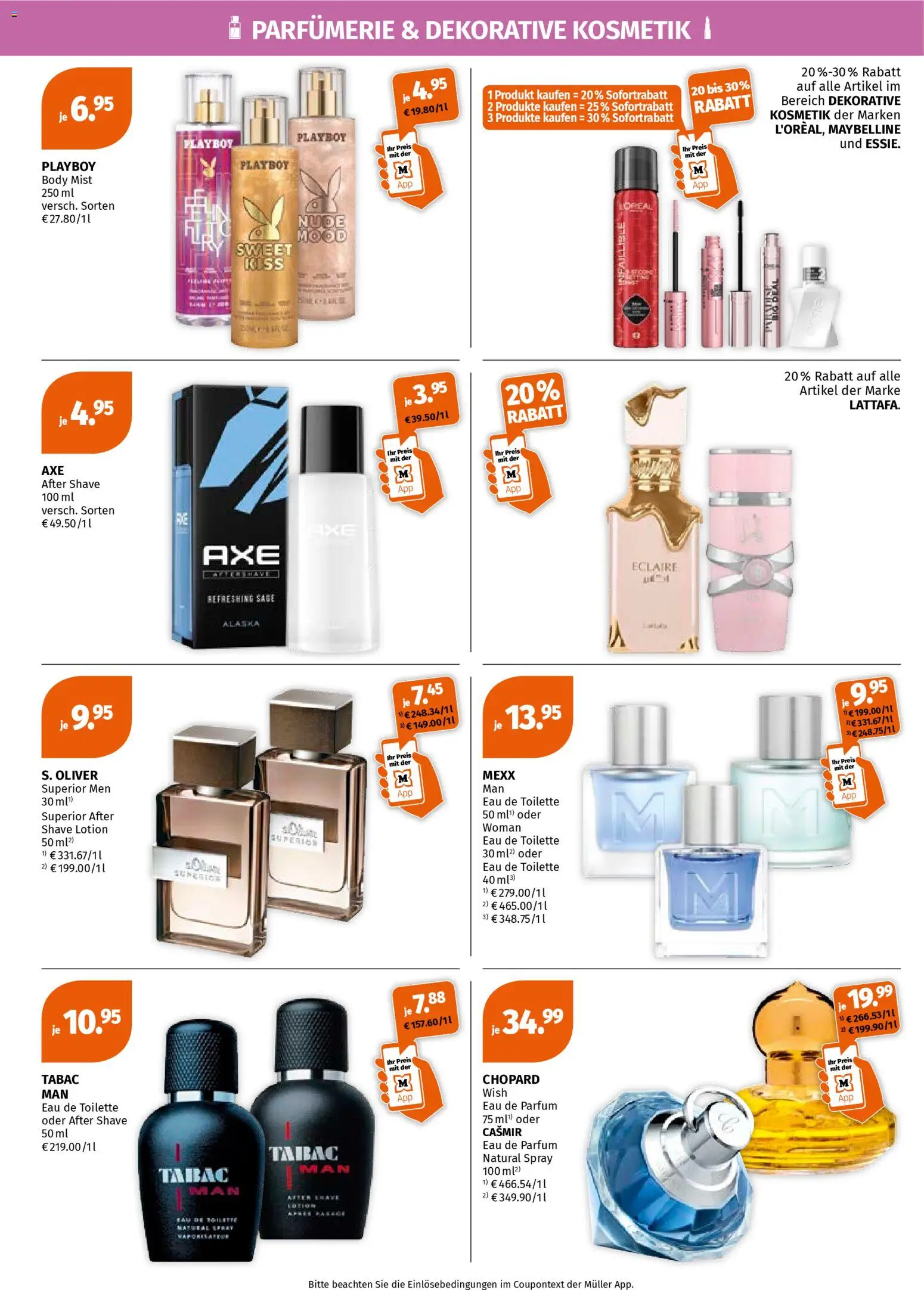 Müller Prospekt – gültig ab 30.03.2026 | Seite: 2 | Produkte: Toilette, Parfüm, Eau de Toilette, Eau de Parfum