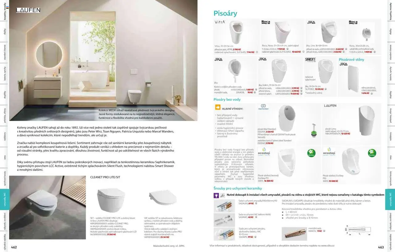 Siko koupelny katalog Koupelny 2025/2026 od 14.10.2025 | Strana: 234 | Produkty: Síť, Koupelnový nábytek, Wc, Baterie