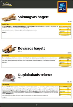 Aldi akciós ujság - amely érvényes a következő dátumtól: 26.08.2024 | Oldal: 5