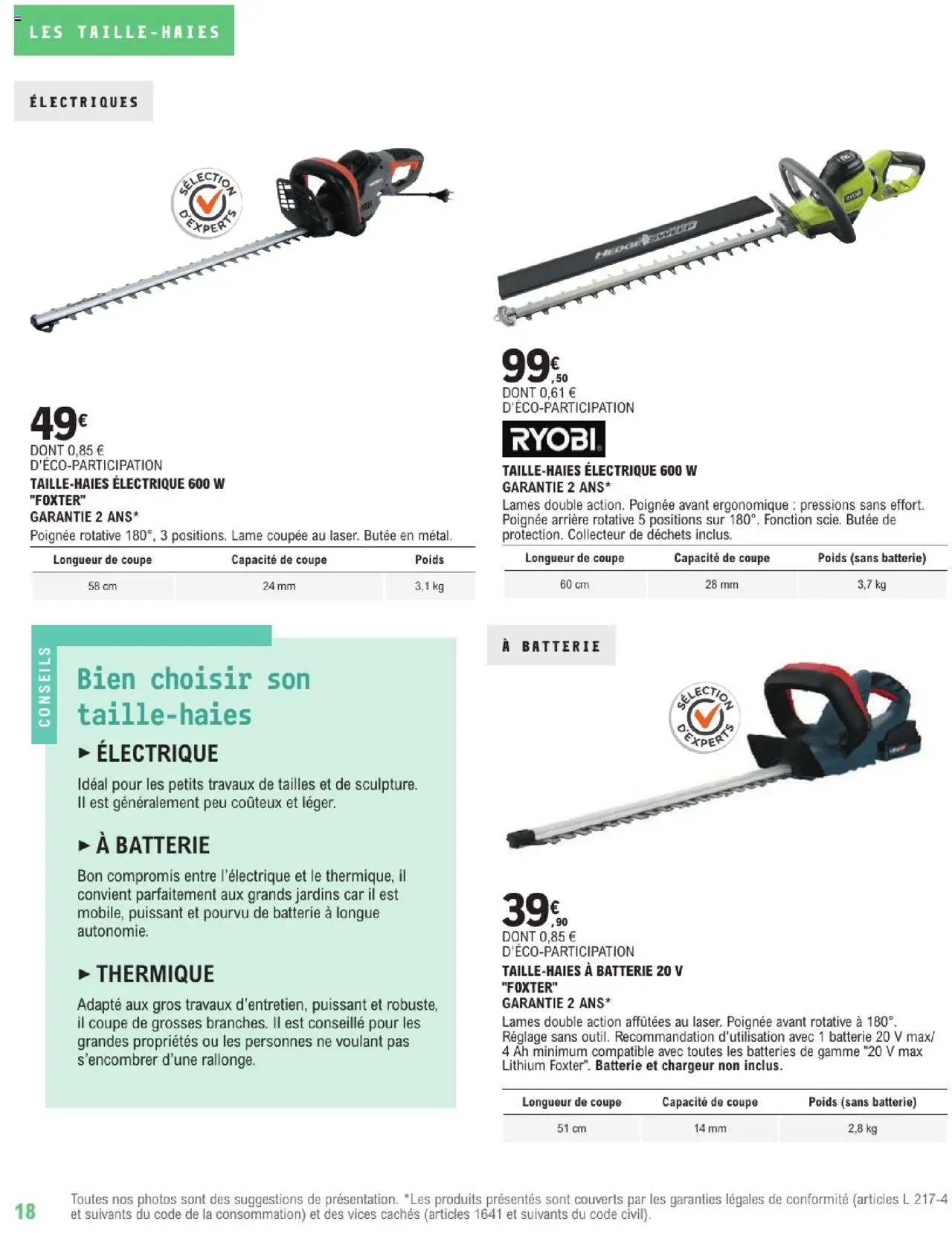  | Page: 18 | Produits: Poids, Batterie