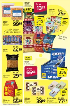Fleggaard - Tilbudsavis gyldig fra 28.01.2026 | Side: 3 | Produkter: Chips, Peanuts, Flødeboller, Oreo