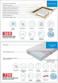 Pogląd oferty "Merkury Market Gazetka - Meble, Wypoczynki, Materace" - ważna od 01.11.2025 | Strona: 43 | Produkty: Materac, Pianki