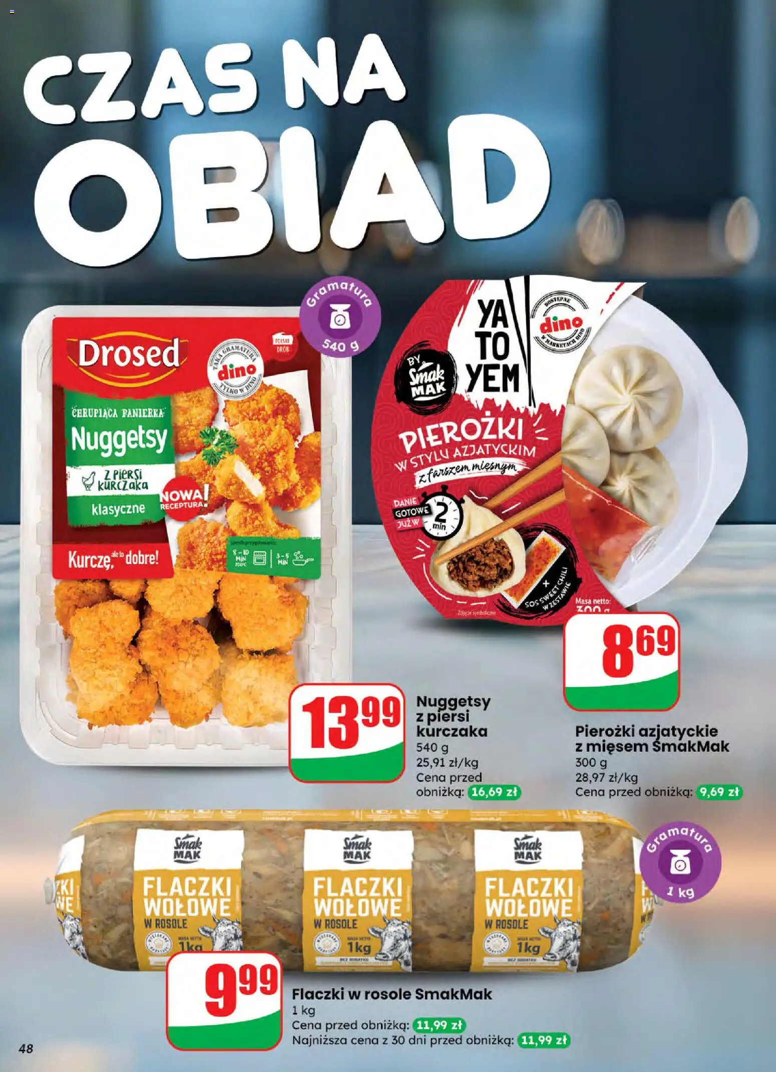 Dino Gazetka od 26.11.2025 | Strona: 48 | Produkty: Chili, Piersi, Nuggets, Sos