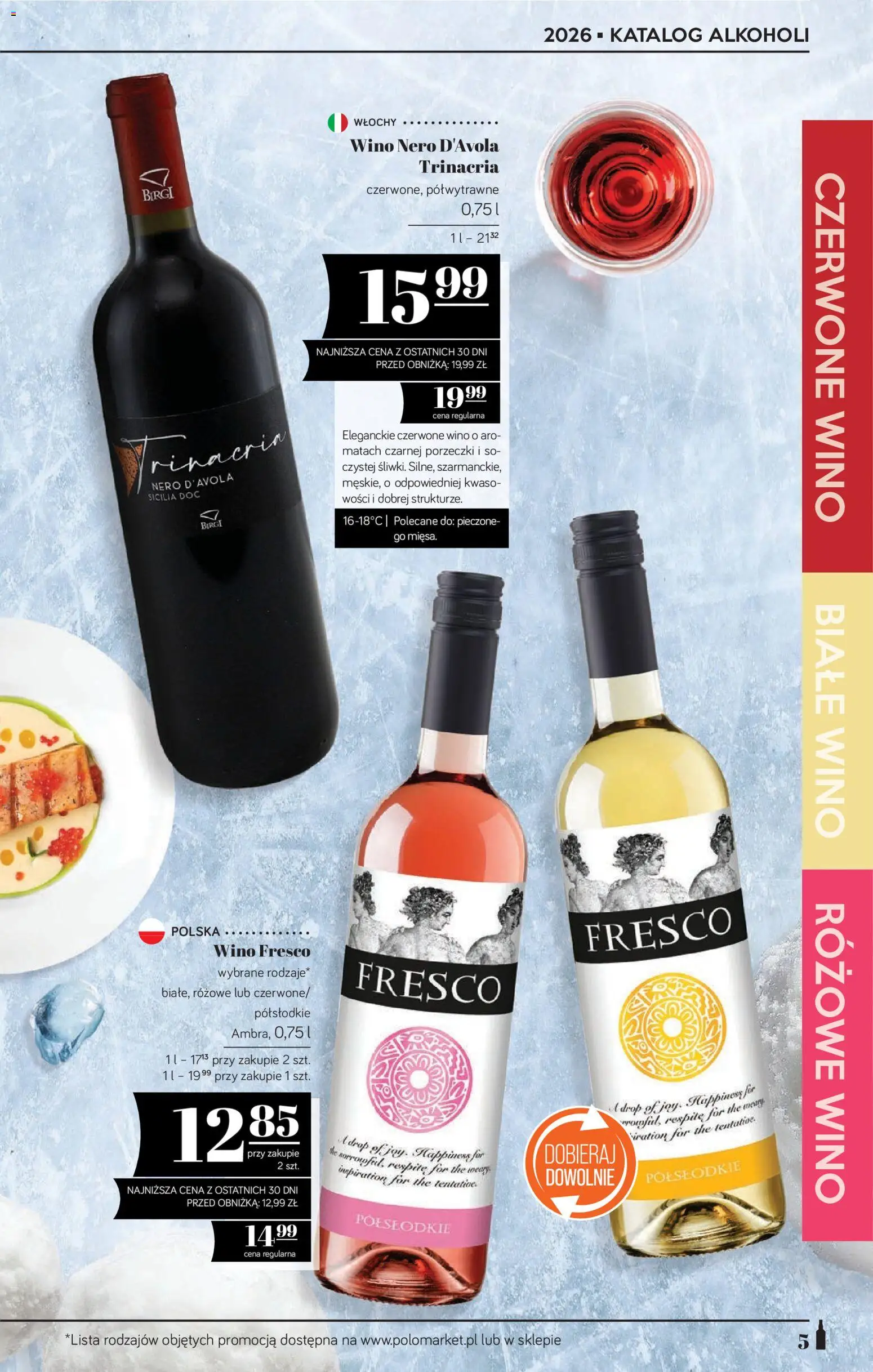 POLOmarket Katalog - Alkoholi od 19.02.2026 | Strona: 5 | Produkty: Wino, Fresco