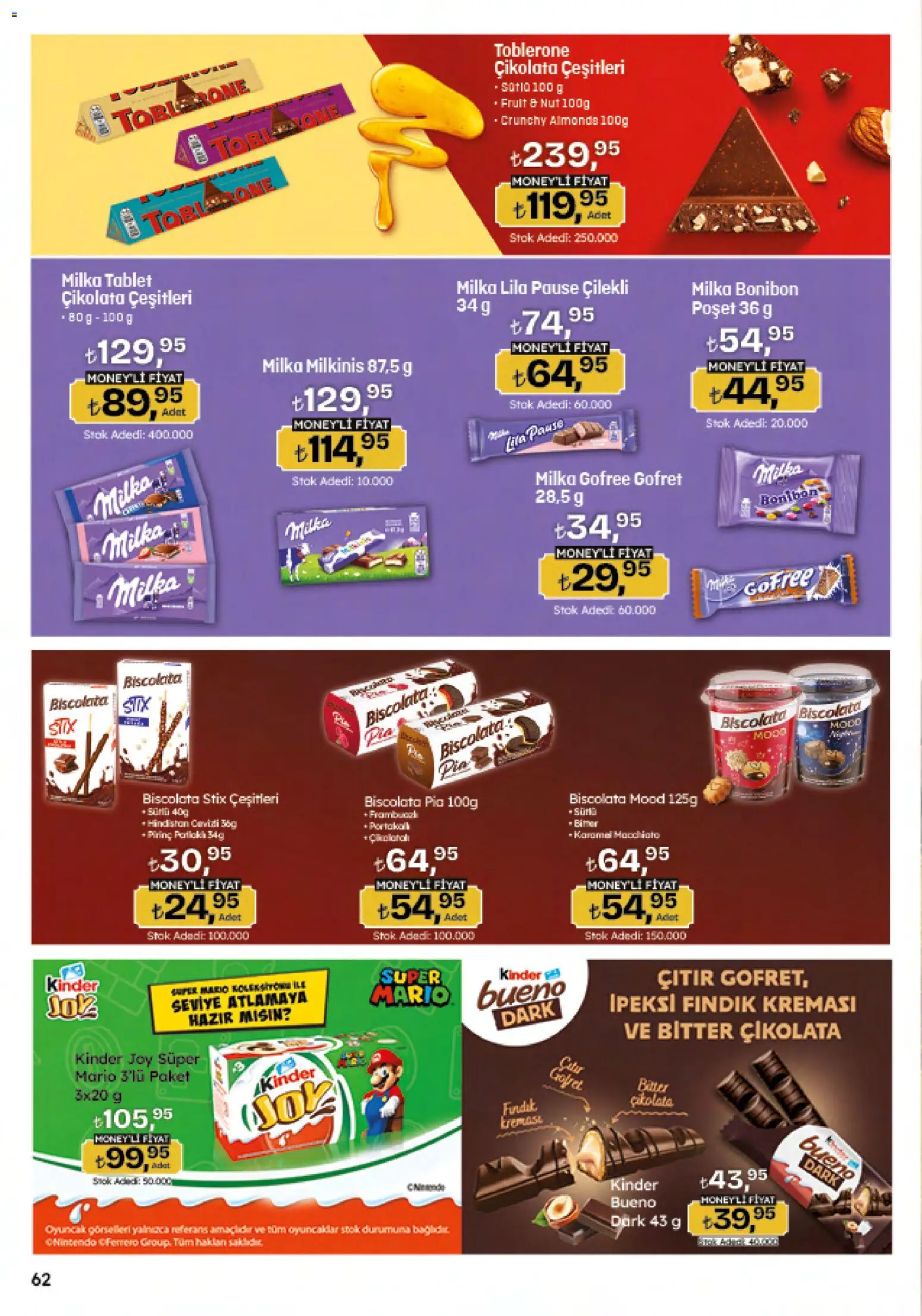 Migros Katalog - 5M Migroskop Dijital - 26.02.2026 tarihinden itibaren geçerlidir | Sayfa: 62 | Ürünler: Gofret, Çikolata, Pirinç, Tablet