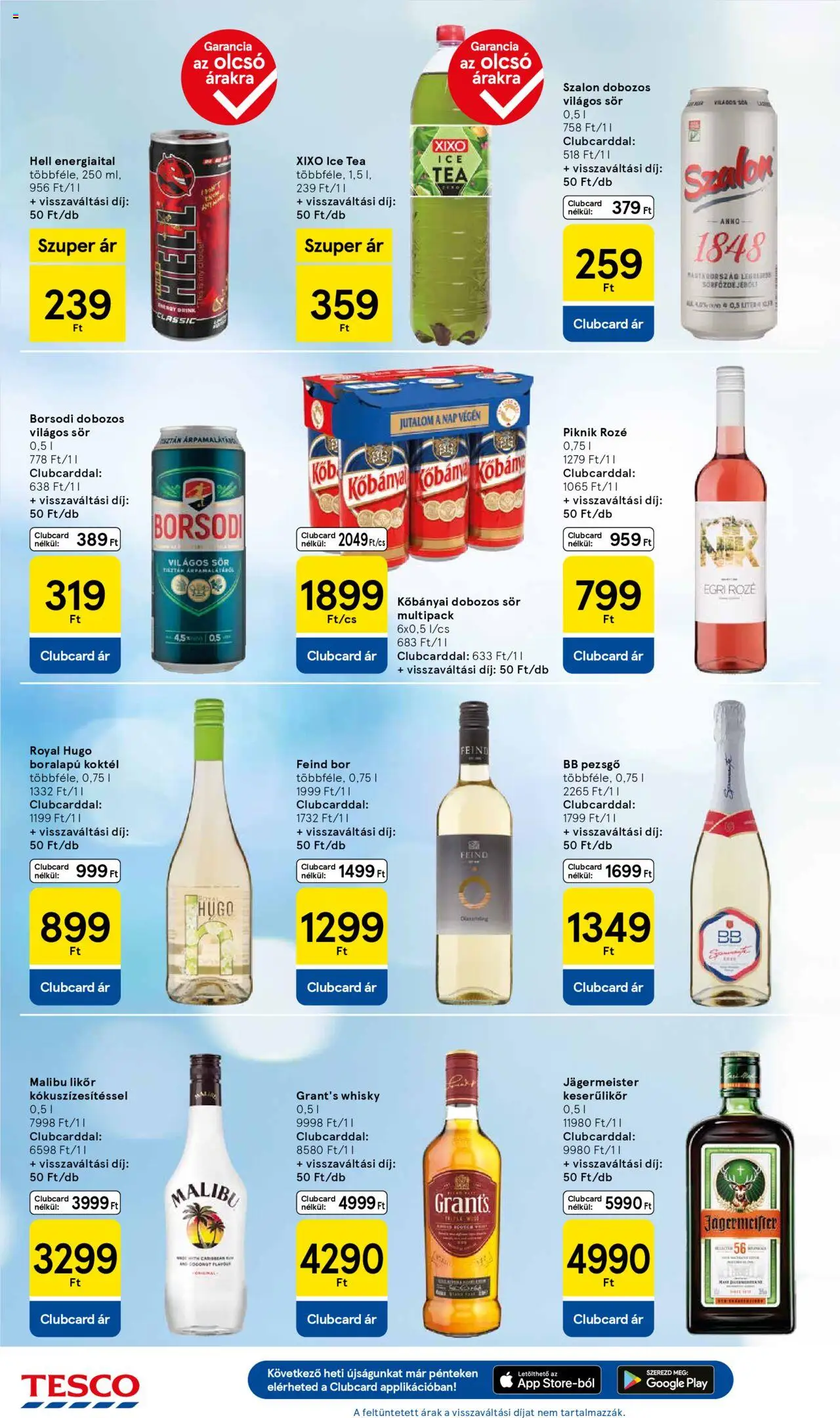 Tesco akciós ujság - amely érvényes a következő dátumtól: 26.06.2025 | Oldal: 6 | Termékek: Ice tea, Bb pezsgő, Bor, Miele