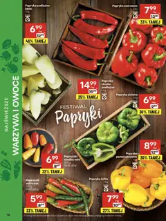Delikatesy Centrum Gazetka od 24.07.2025 | Strona: 14 | Produkty: Papryka, Papryka czerwona, Warzywa, Owoce