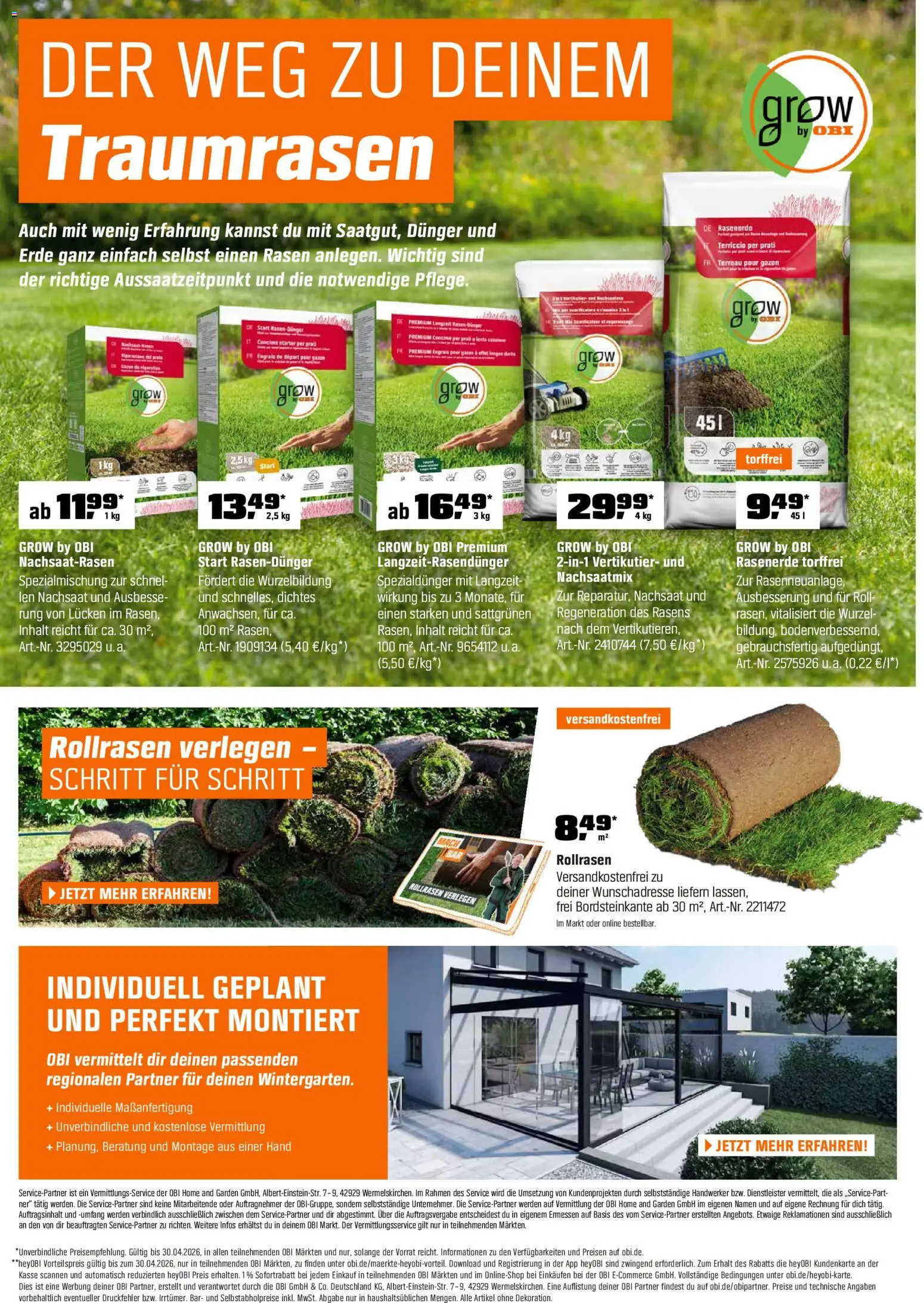 Obi Prospekt 	 – gültig ab 01.04.2026 | Seite: 12