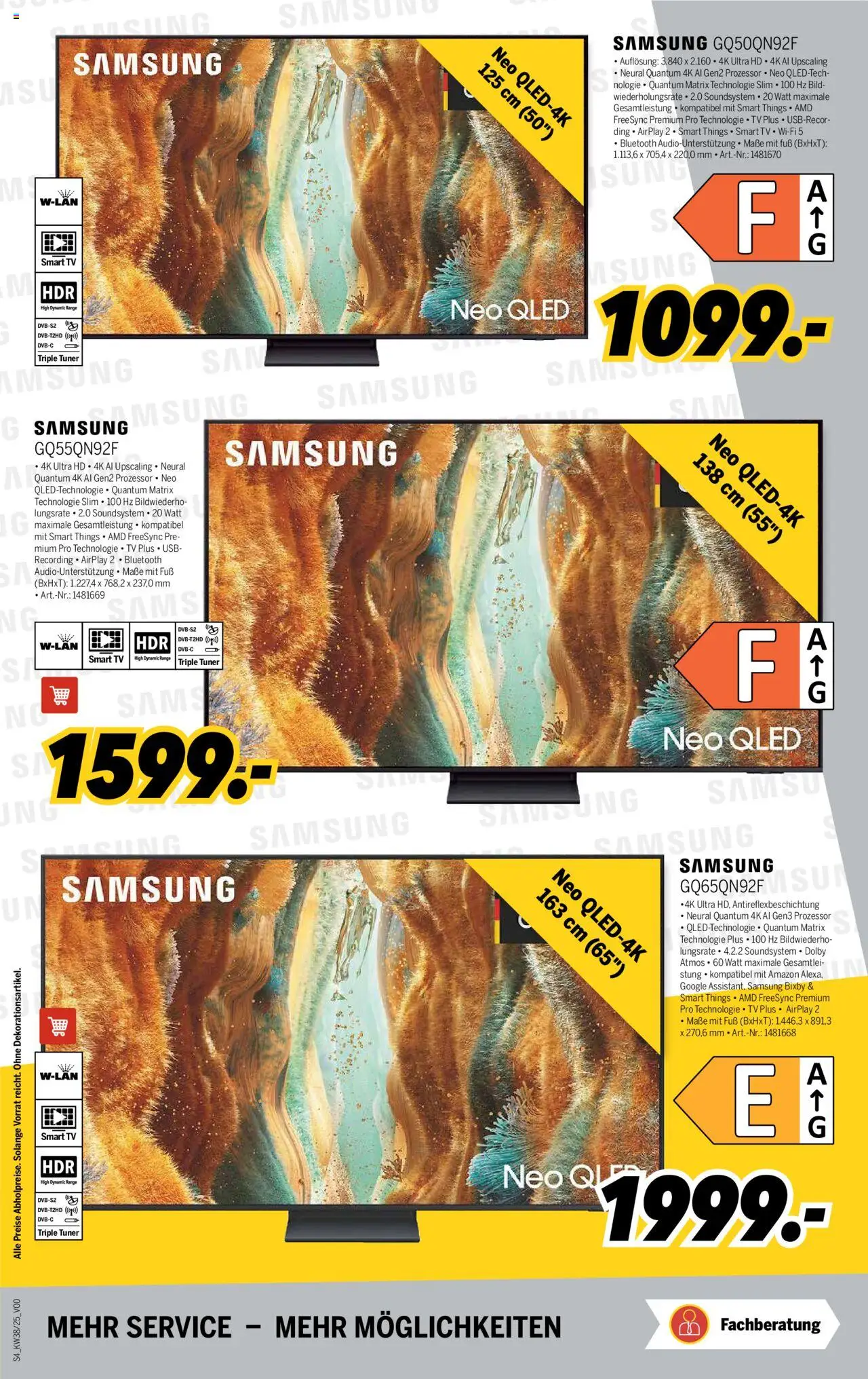 Medimax Prospekt 	 – gültig ab 12.09.2025 | Seite: 4 | Produkte: Samsung, Smart TV, TV