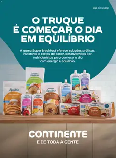 Pré-visualização Continente Equilíbrio Super Breakfast Panquecas com Xarope de Aveia, Super Breakfast Panquecas com Xarope de Aveia válido de 06.01.2026 | Página: 7