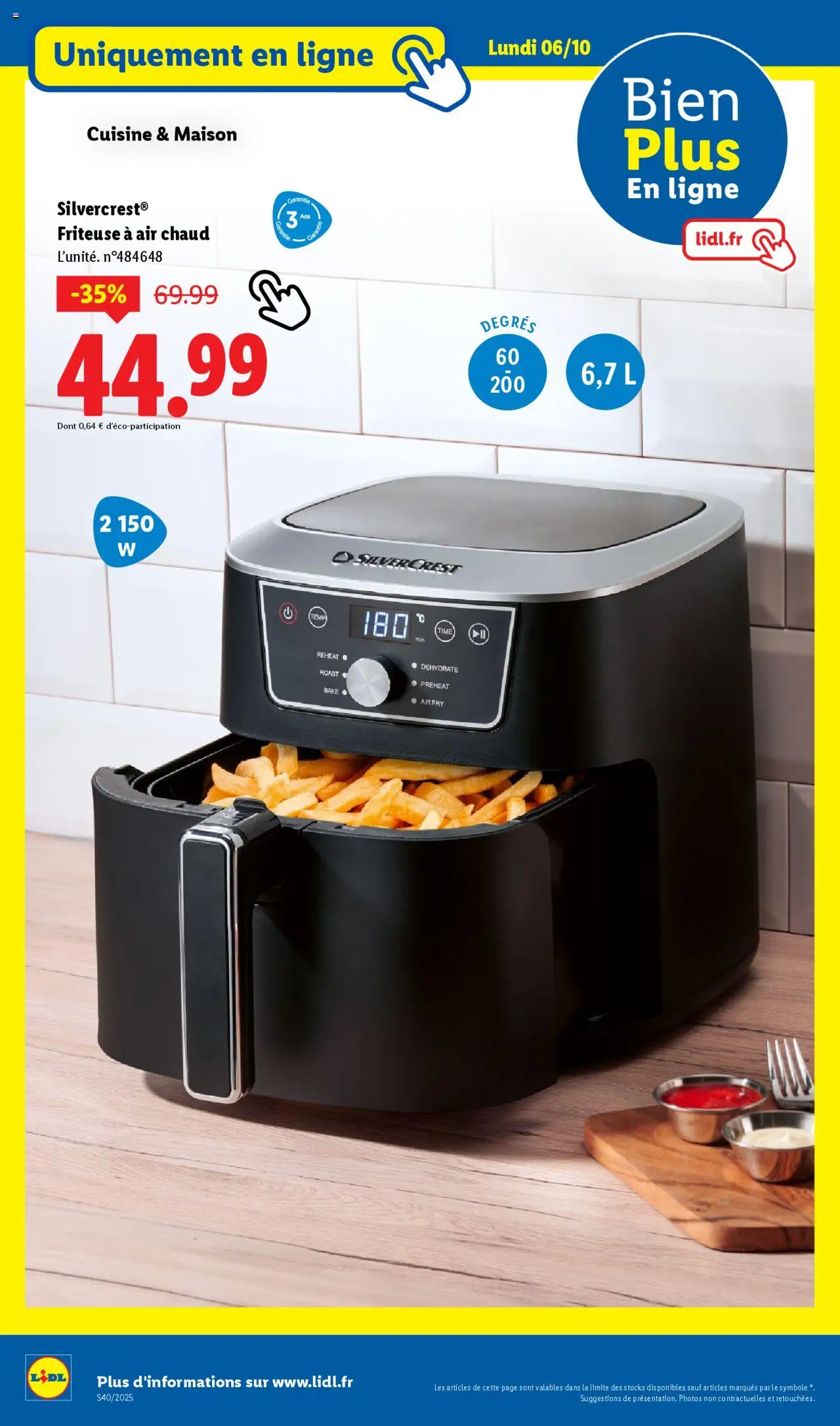  | Page: 50 | Produits: Friteuse