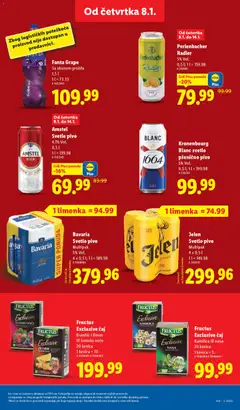 Perlenbacher Radler, 5% Vol. 0,5 l - pregled Lidl kataloga - važi od 08.01.2026 | Strana: 23