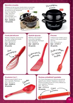  | Page: 13 | Produits: Spatule, Rouleau, Prise, Jeux