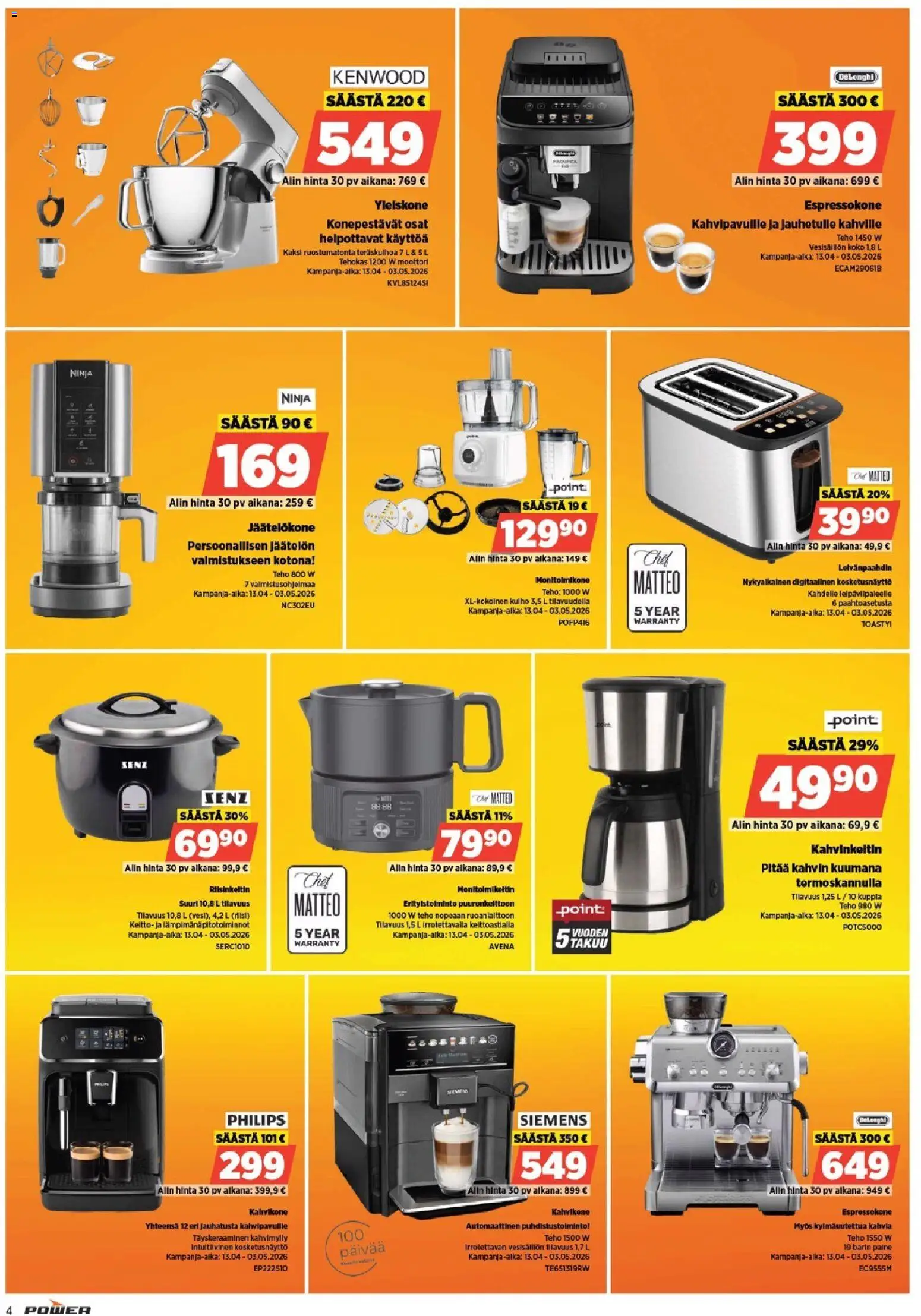 Power tarjoukset – voimassa 20.04.2026 alkaen | Sivu: 4