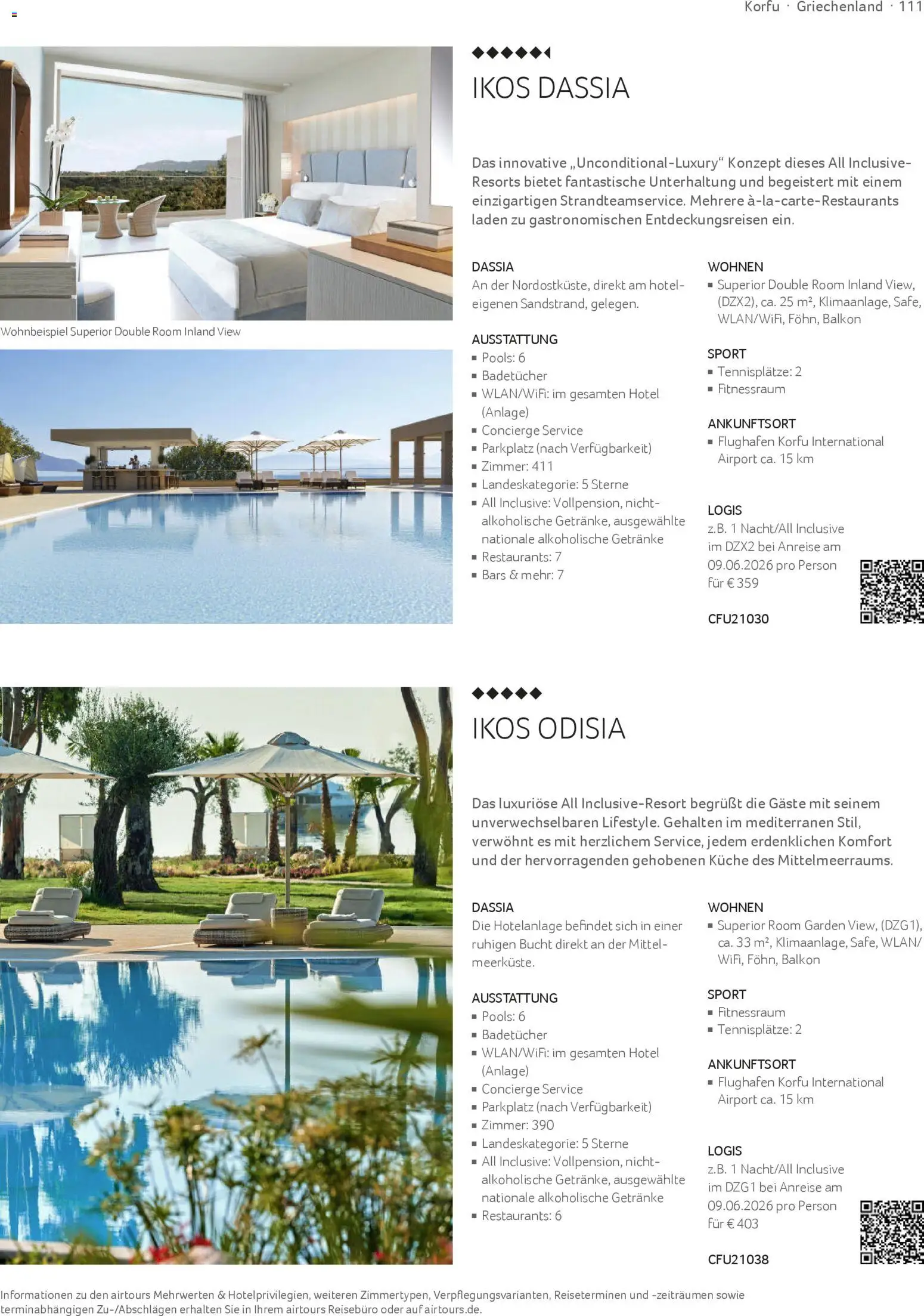Aida Airtours Erstklassige Europareisen – gültig ab 30.10.2025 | Seite: 111 | Produkte: Küche