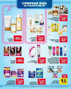 Vista previa Carrefour Market folleto válido desde el 24.03.2026 | Página: 28 | Productos: Tampones, Γλυφιτζούρι