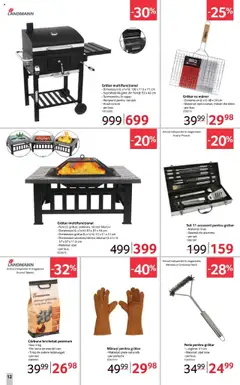 Ofertele Selgros valabile de la 03.10.2025 | Pagină: 12 | Produse: Termometru, Grătar, Mâner, Perie