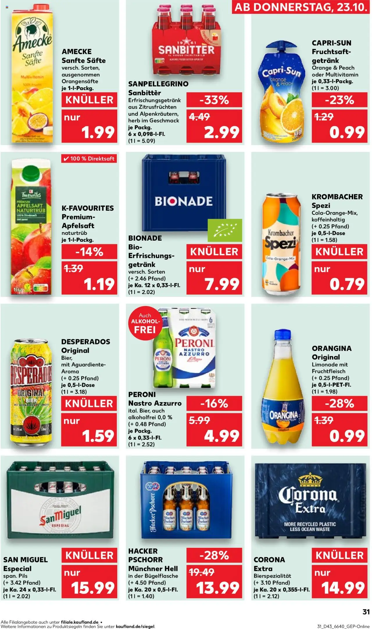 Kaufland Prospekt 	 – gültig ab 23.10.2025 | Seite: 31
