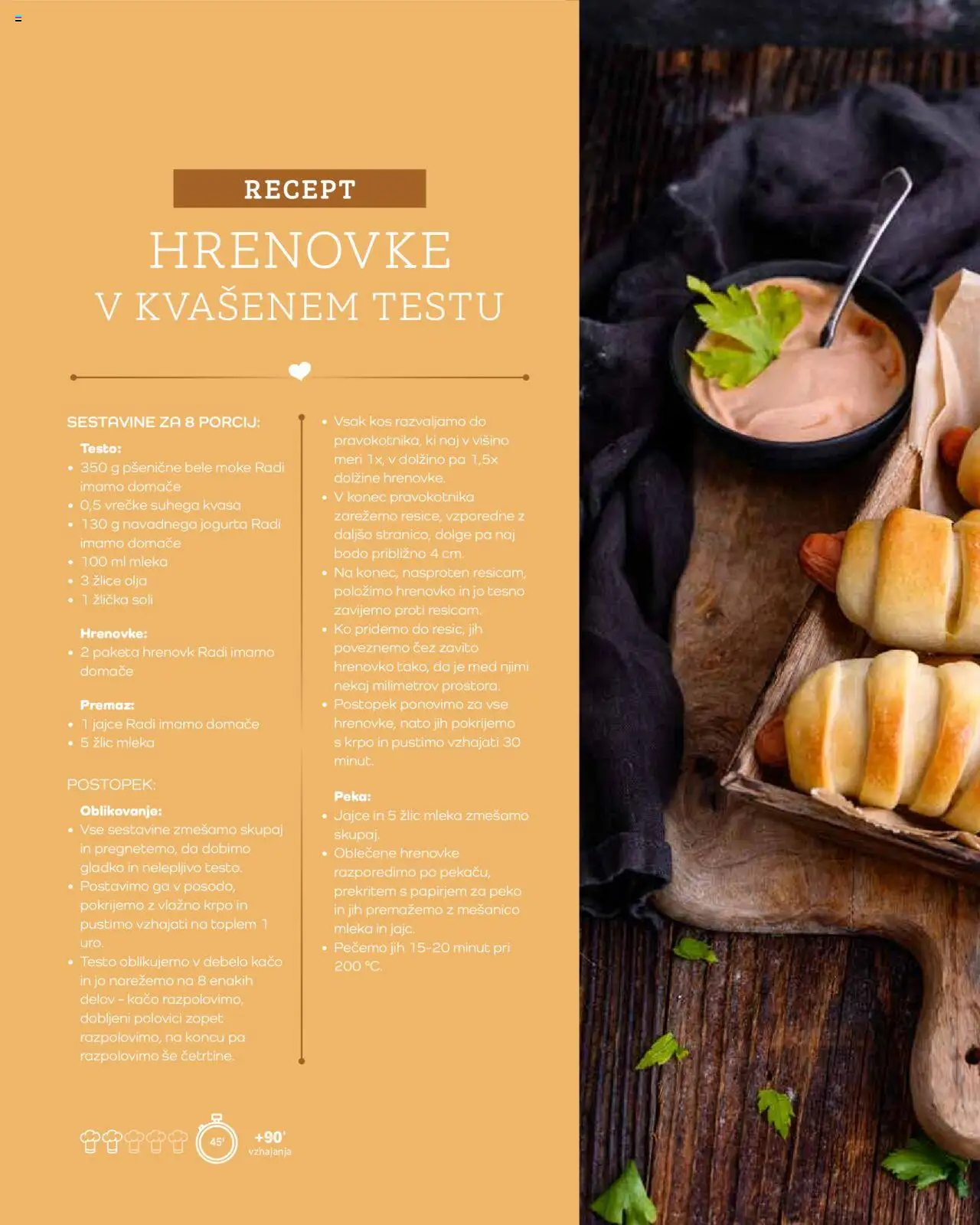 Novi Mercator katalog ponudbe – veljaven od 07.03.2024 | Stran: 16 | Izdelki: Hrenovke, Kos, Mleko