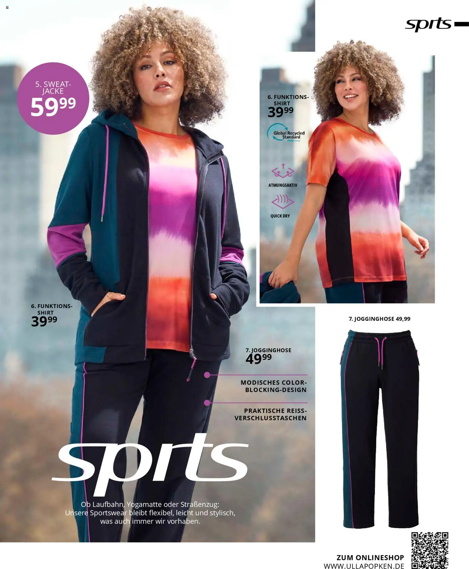 Ulla Popken Prospekt 	 – gültig ab 01.02.2026 | Seite: 83 | Produkte: Shirt, Jogginghose, Jacke