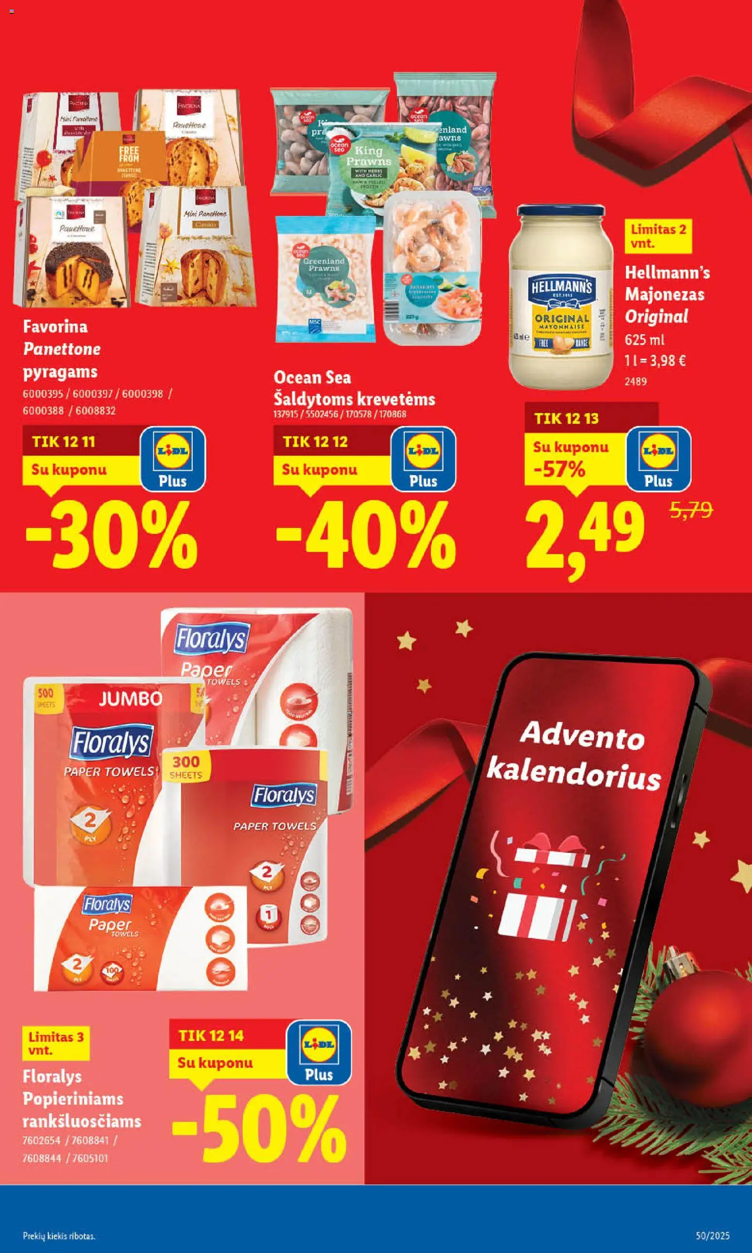 LIDL akcijos nuo 08.12.2025 | Puslapis: 21 | Prekių: Majonezas