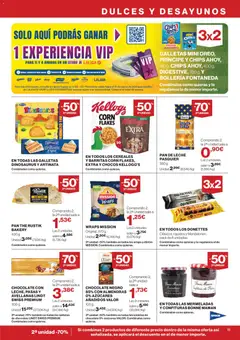 Vista previa Hipercor catálogo válido desde el 12.03.2026 | Página: 19 | Productos: Pan, Cereales, Té, Galletas