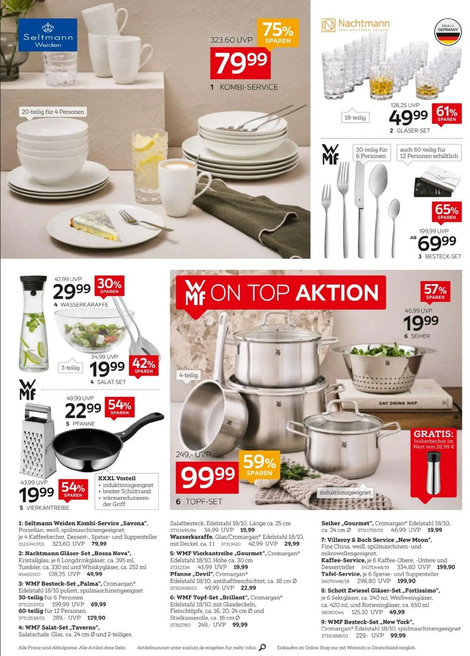 XXXLutz Wohnaccessoires II – gültig ab 11.04.2026 | Seite: 4 | Produkte: Top