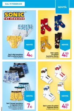 Anteprima del volantino Volantino Pepco	 valido a partire dal 19.02.2026 | Pagina: 5 | Prodotti: Calzini, Slip, Boxer, The