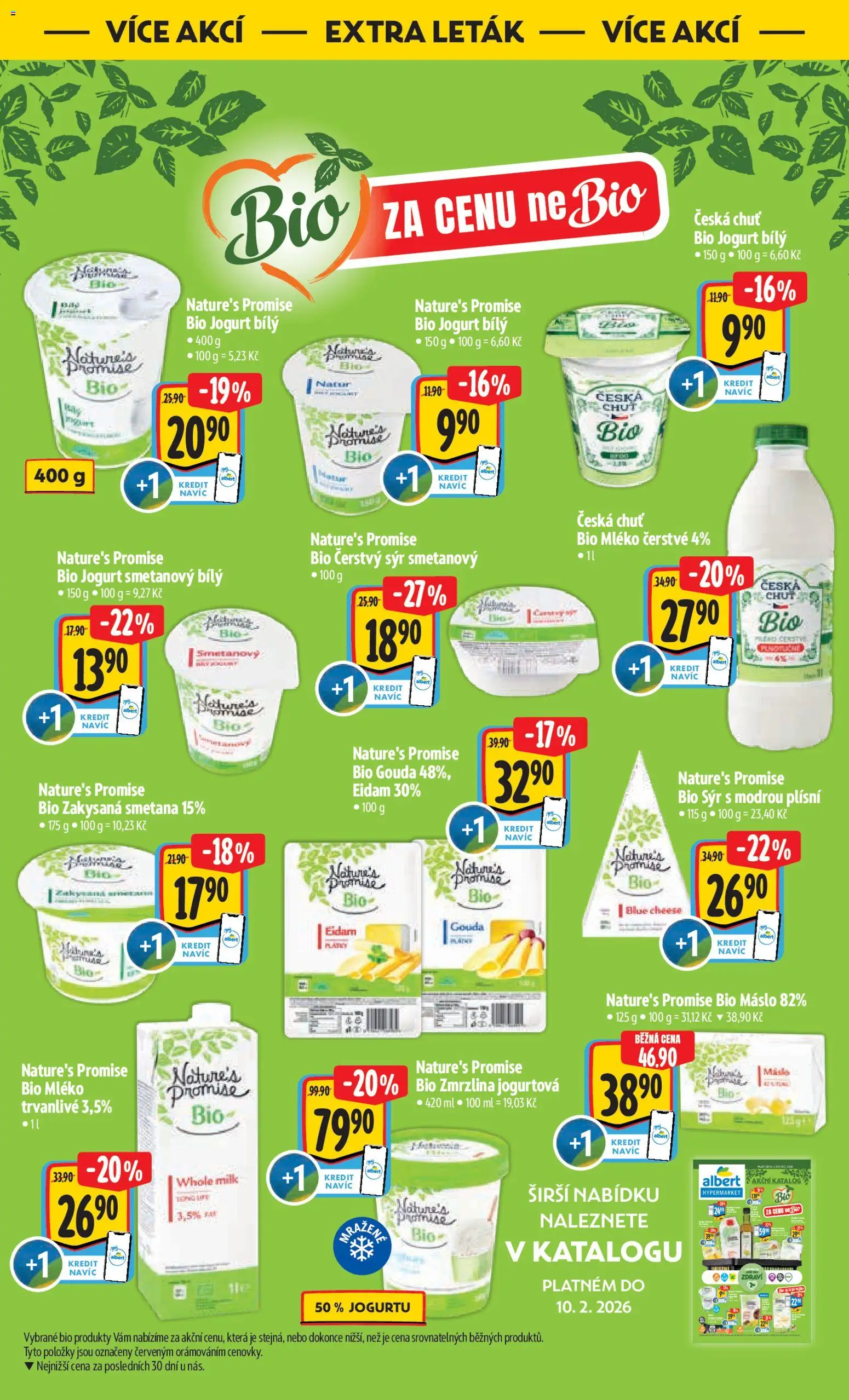 Albert leták - Hypermarket od 04.02.2026 | Strana: 40 | Produkty: Gouda, Sýr, Zakysaná smetana, Čerstvý sýr