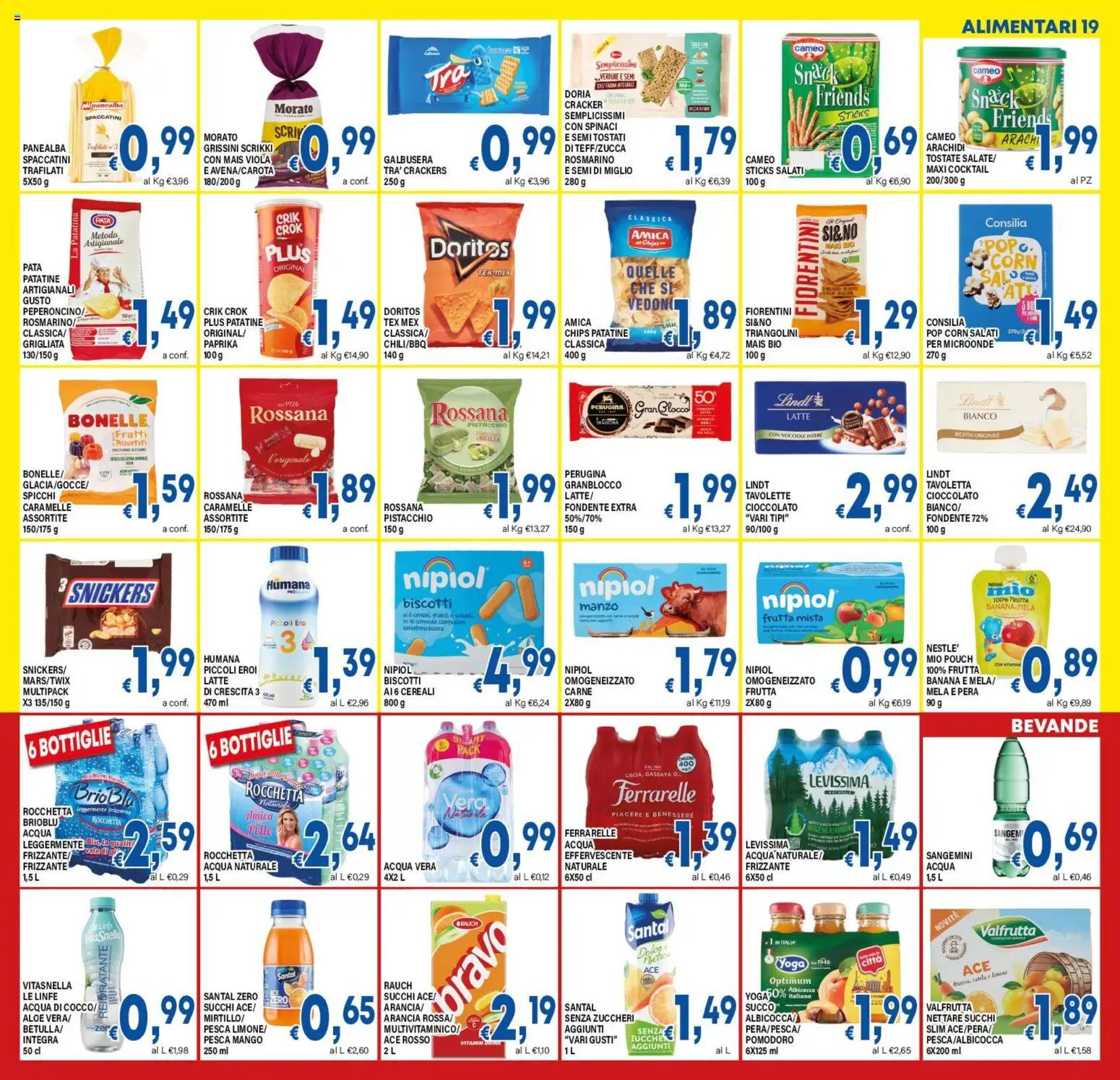 Volantino DEM del 17.03.2026 | Pagina: 19 | Prodotti: Cereali, Limone, Pesca, Spinaci