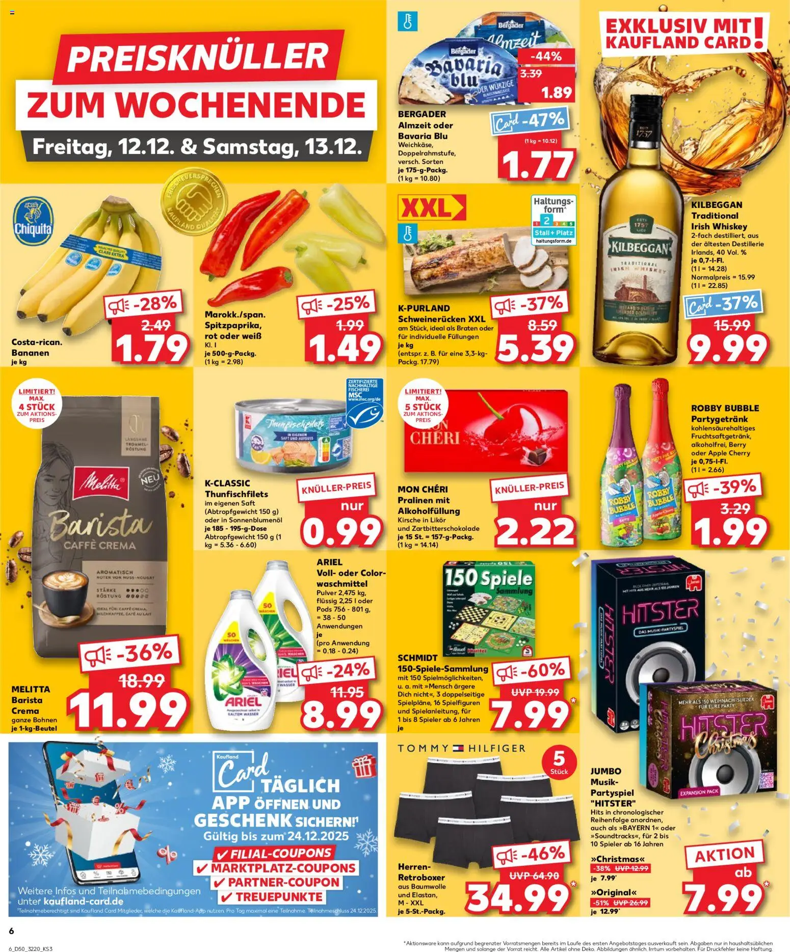 Kaufland prospekt Berlin	 – gültig ab 11.12.2025 | Seite: 6 | Produkte: Sonnenblumenol, Apple, Schweinerucken, Saft