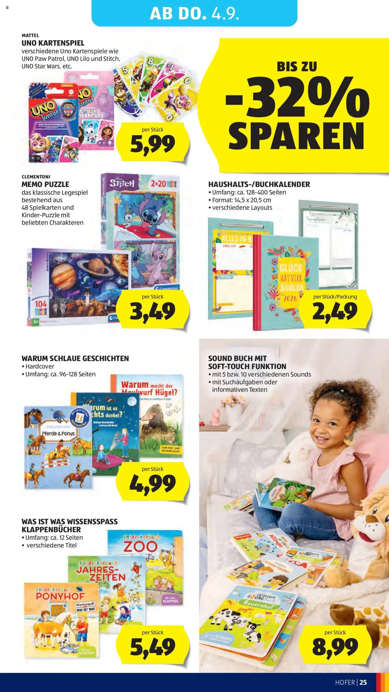Hofer Flugblatt gültig ab 29.08.2025 | Seite: 29