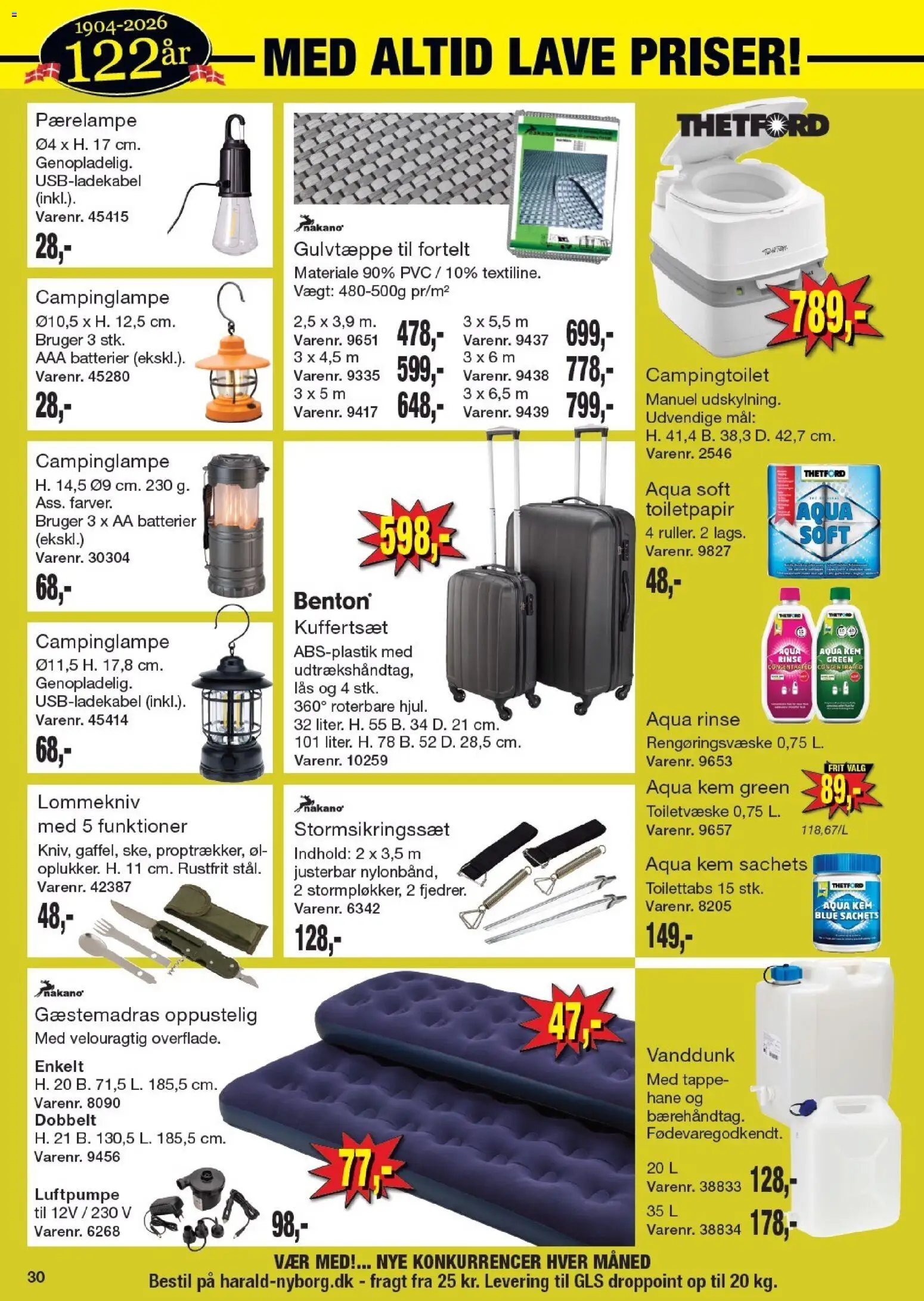 Harald Nyborg tilbudsavis – gyldig fra 23.04.2026 | Side: 30 | Produkter: Øl, Batterier