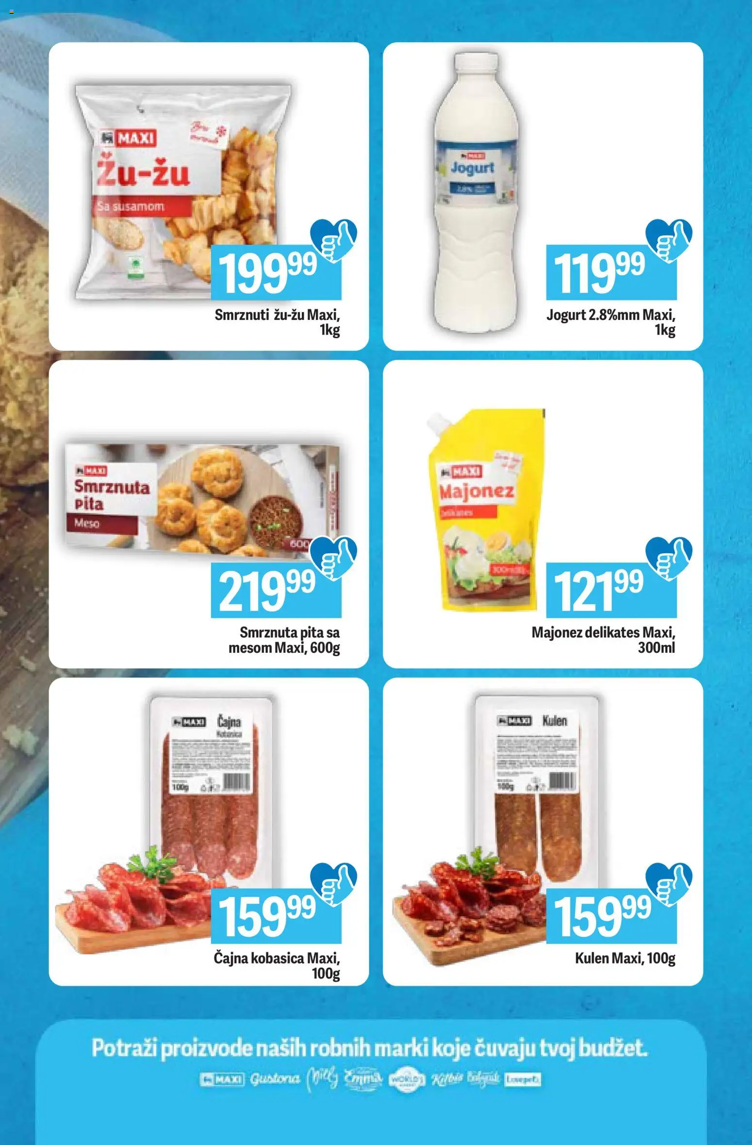 Maxi katalog - važi od 02.04.2026 | Strana: 41 | Proizvode: Majonez, Kulen, Jogurt, Kobasica