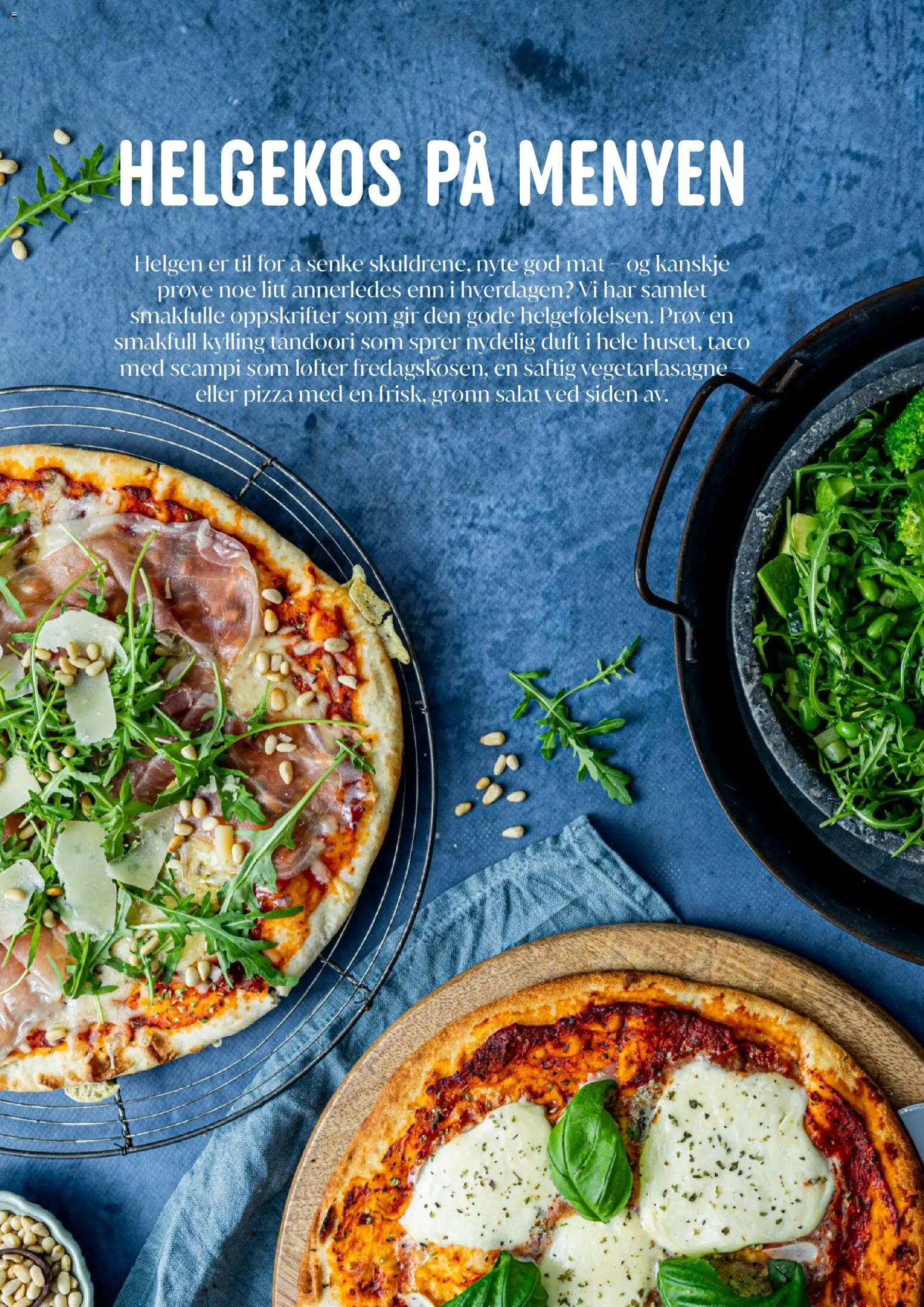 {H1} | Side: 30 | Produkter: Kylling, Salat, Scampi, Taco