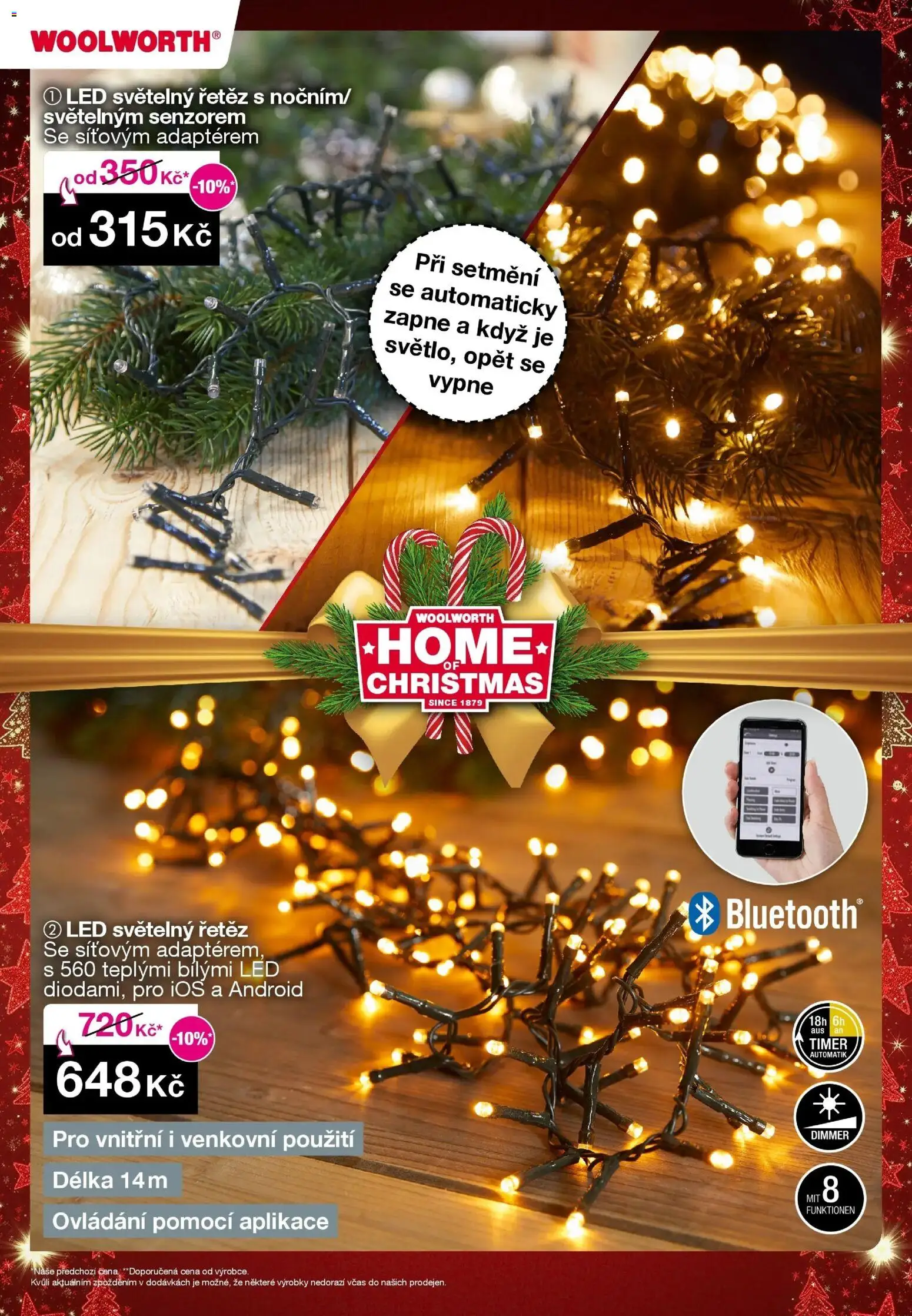 Woolworth leták od 28.11.2025 | Strana: 12 | Produkty: Světelný řetěz, LED