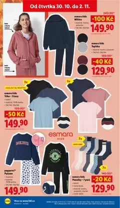 Náhled letáku esmara kids Tepláky, materiál: bavlna, polyester, 134/140-158/164 od 30.10.2025 | Strana: 36