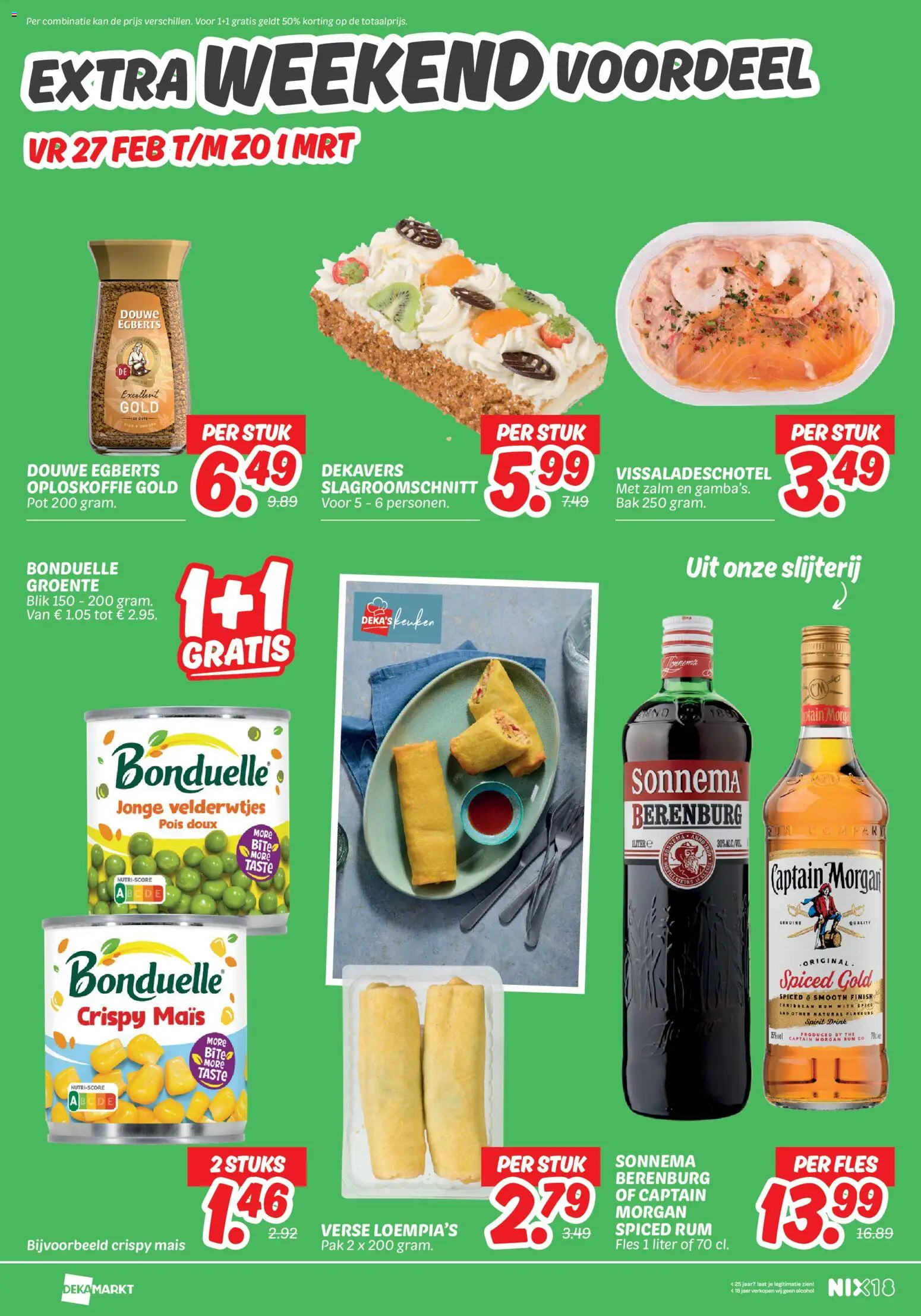 {H1} | Pagina: 28 | Producten: Fles, Zalm, Slijterij, Maïs