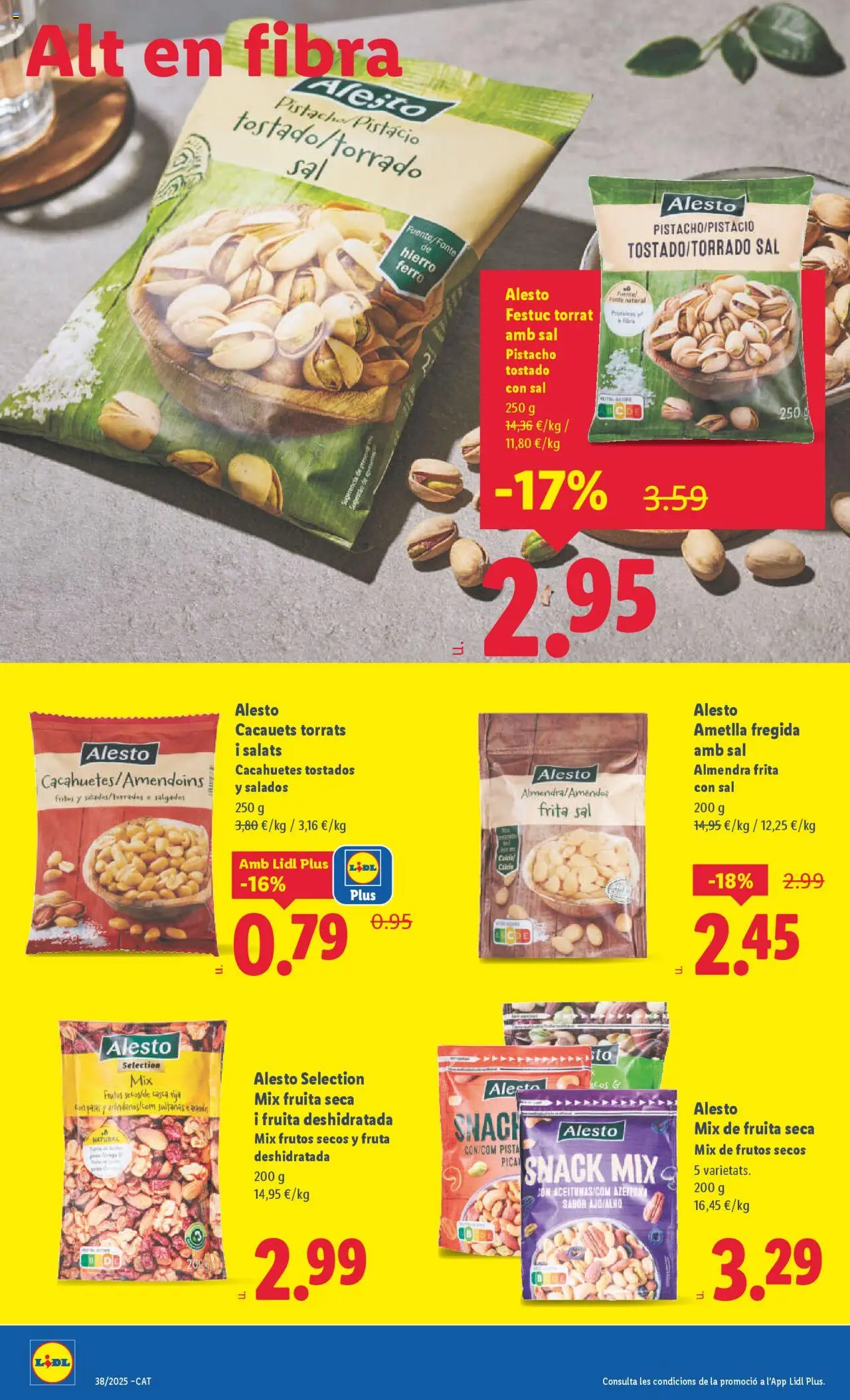 Lidl folleto │ válido desde el 15.09.2025 | Página: 12 | Productos: Frutos secos