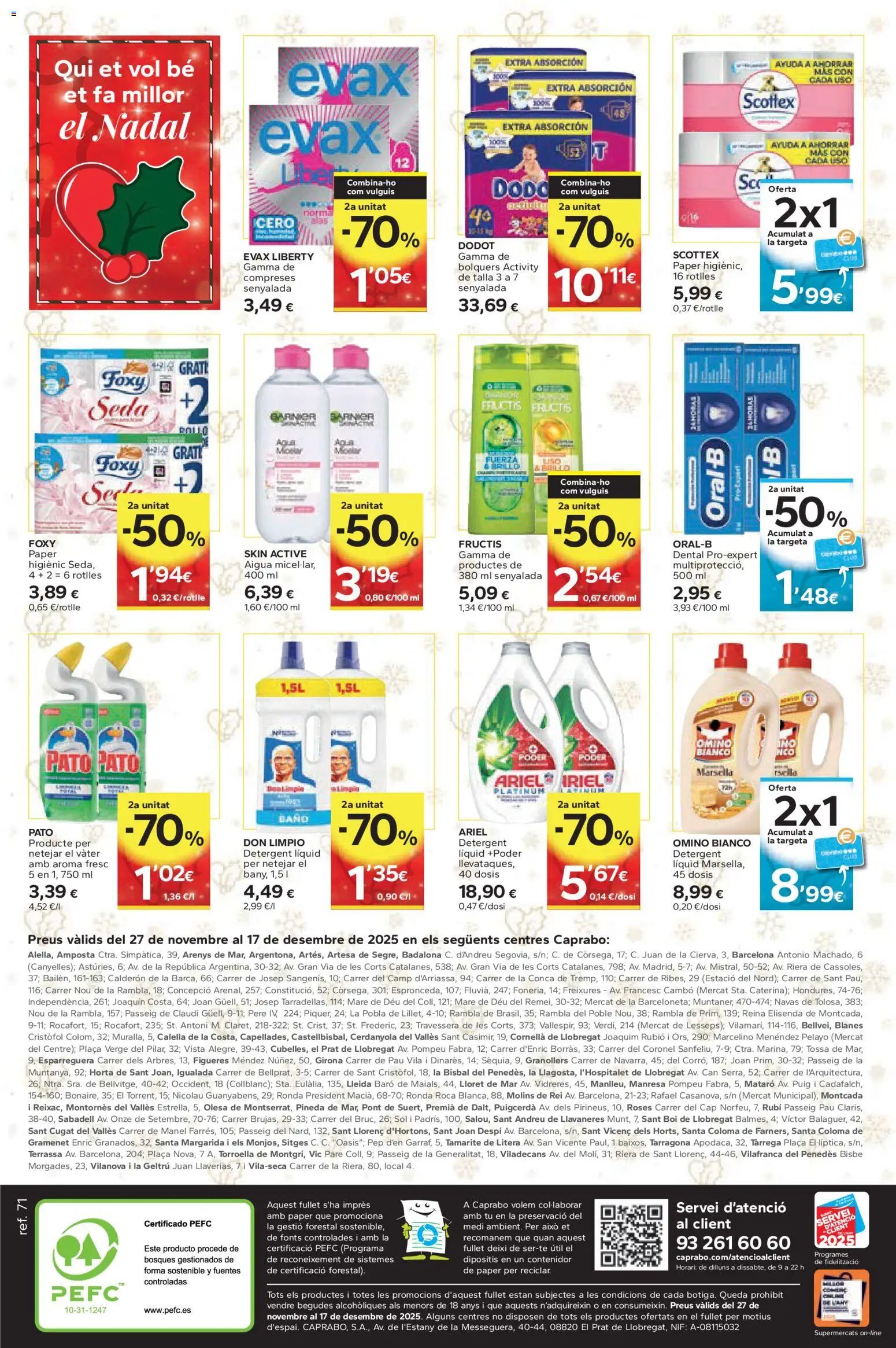 Caprabo folleto │ válido desde el 27.11.2025 | Página: 8 | Productos: Baño