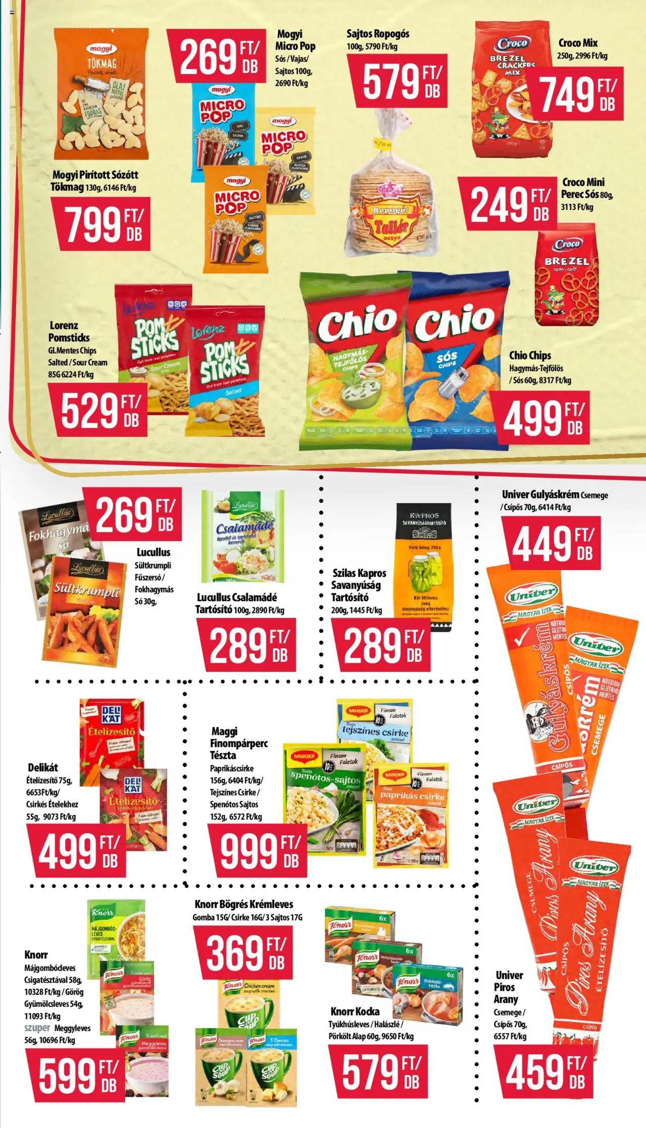 COOP akciós ujság - amely érvényes a következő dátumtól: 12.06.2025 | Oldal: 7 | Termékek: Fokhagyma, Tökmag, Gulyáskrém, Tészta