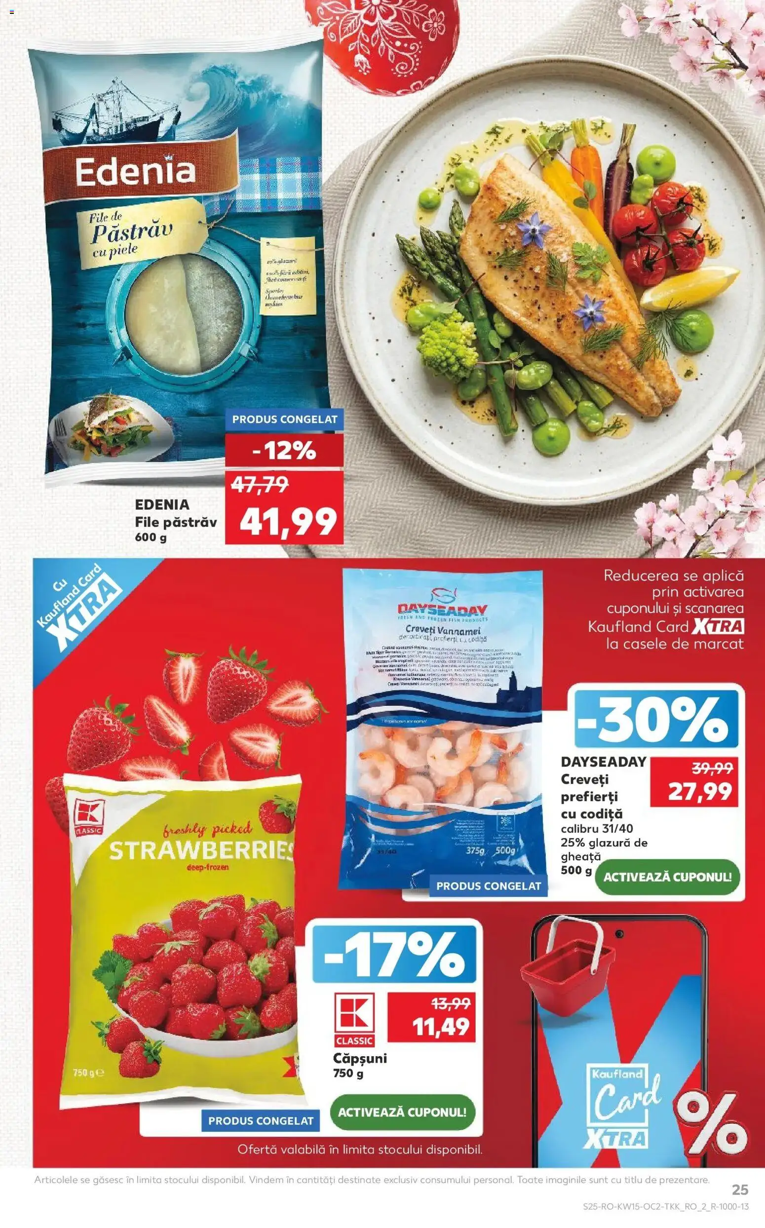 Noul catalog Kaufland – valabil de la 08.04.2026 | Pagină: 25 | Produse: Căpșuni