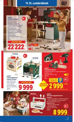 Lidl - Játék katalógus - amely érvényes a következő dátumtól: 13.11.2025 | Oldal: 5