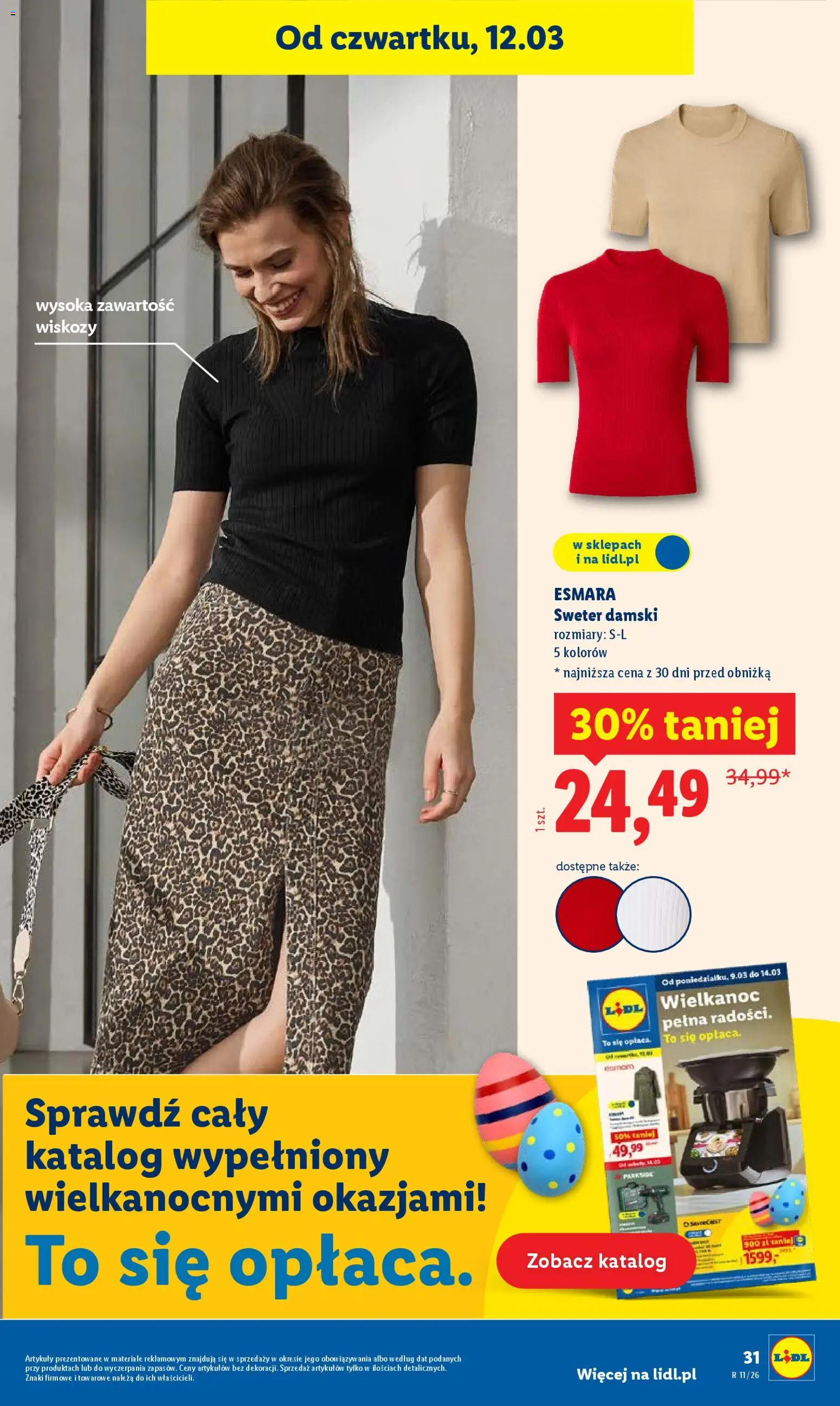 Lidl Polsko leták od 12.03.2026 | Strana: 33 | Produkty: Parkside